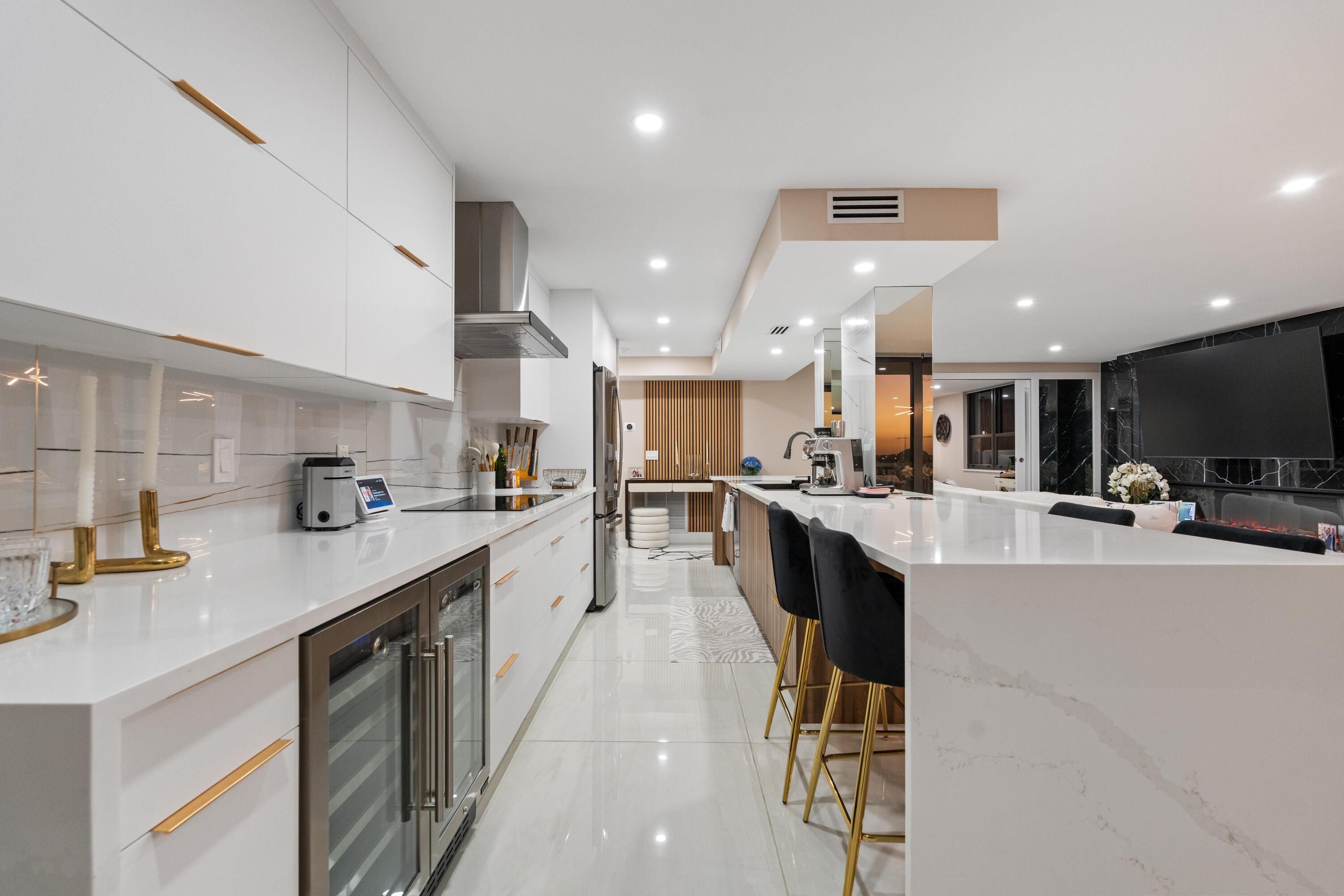 Kitchen at Night