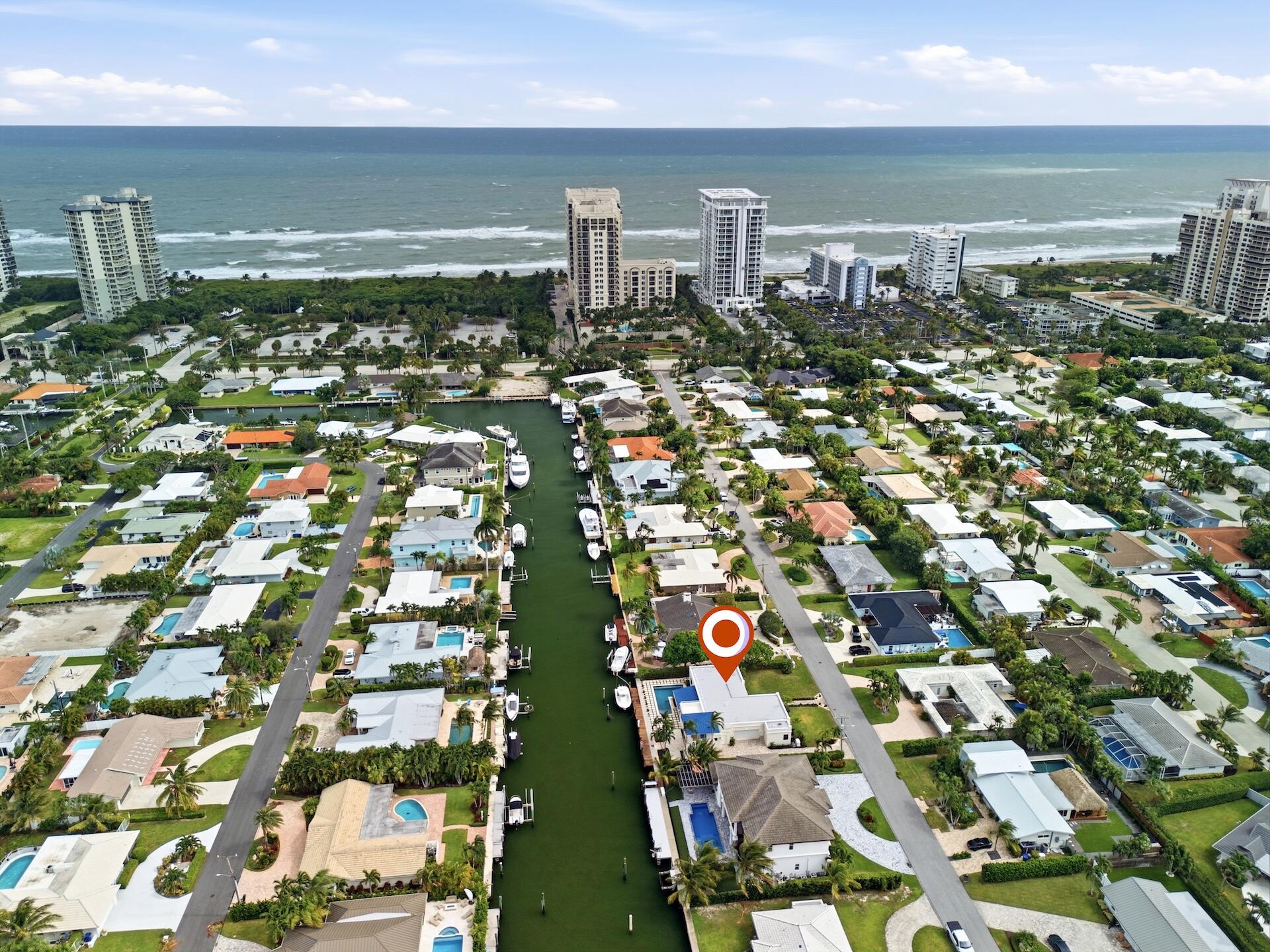 Aerial Ocean View