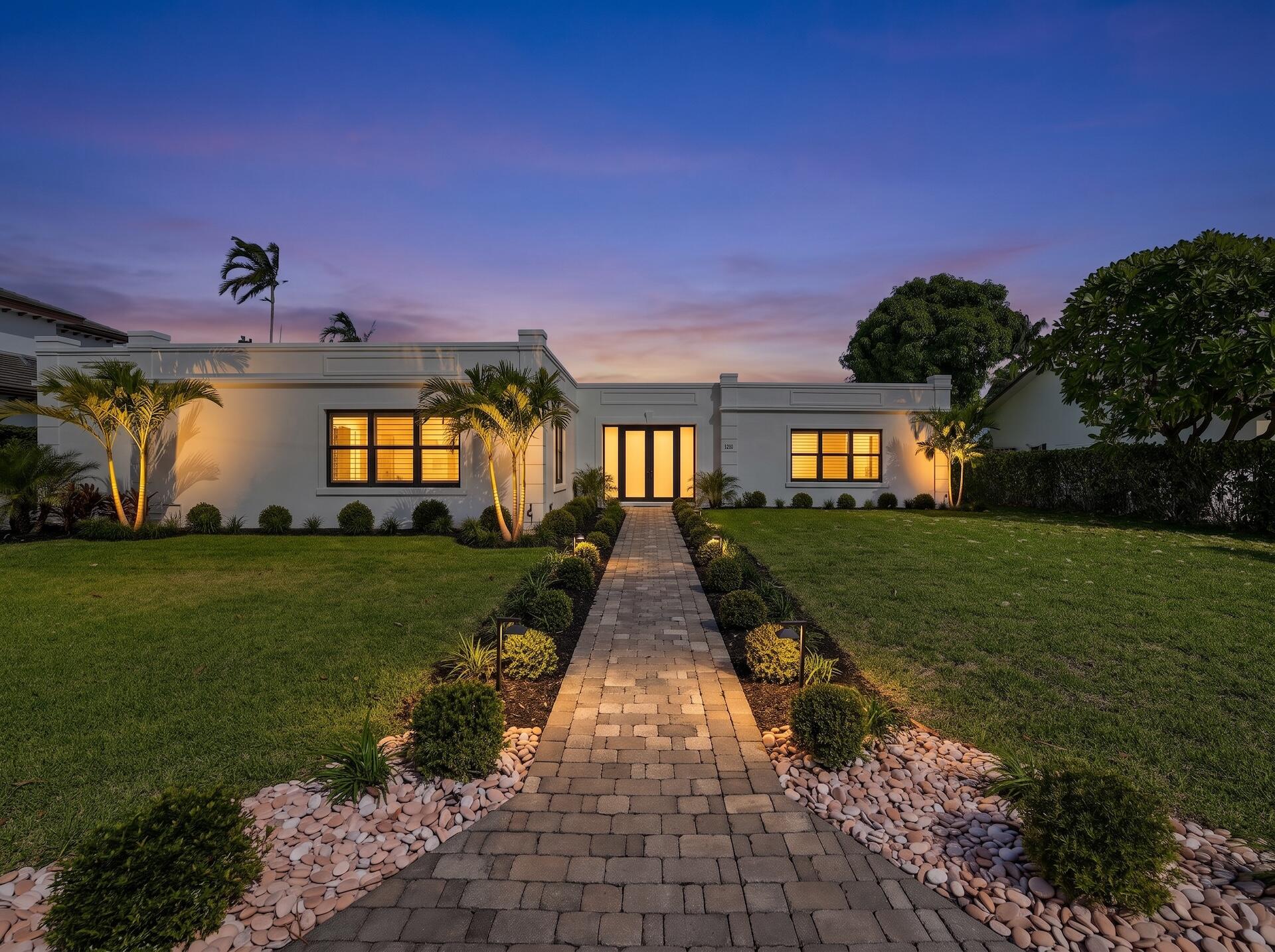 Front Exterior Twilight