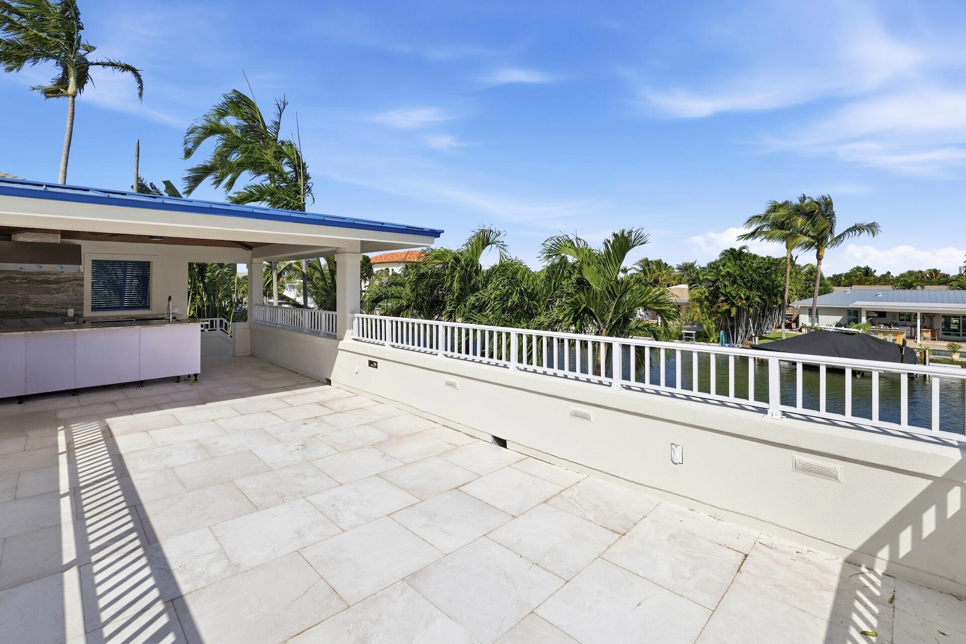 Upstairs Patio