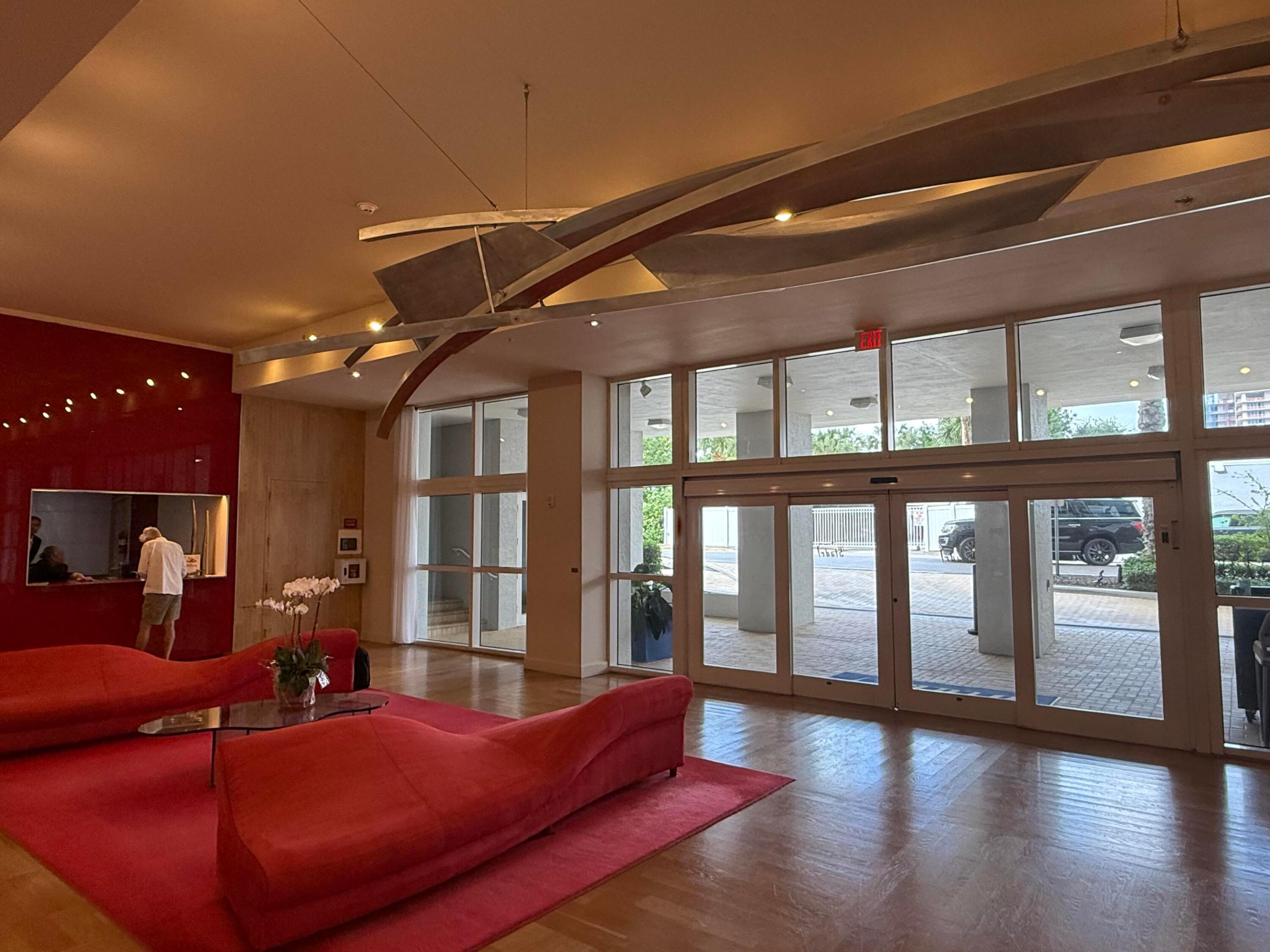 Lobby entrance