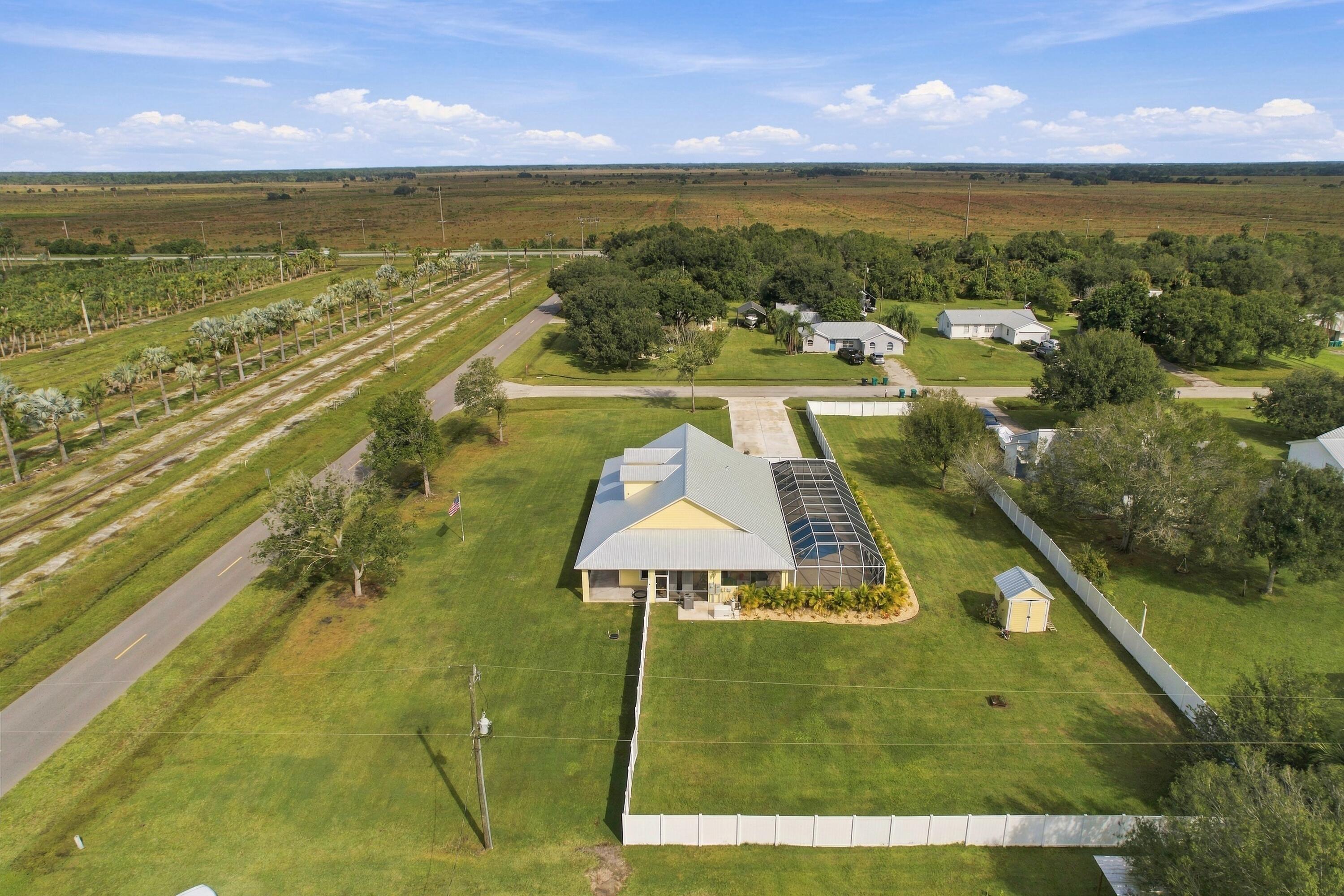 Expansive Yard with Privacy Fence
