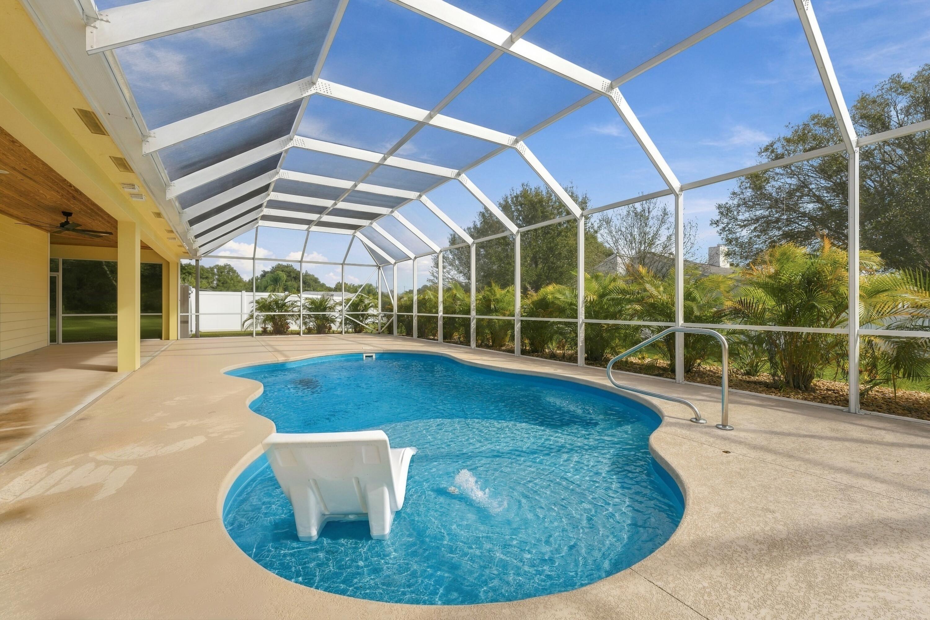 Screened Pool for Year-Round Enjoyment