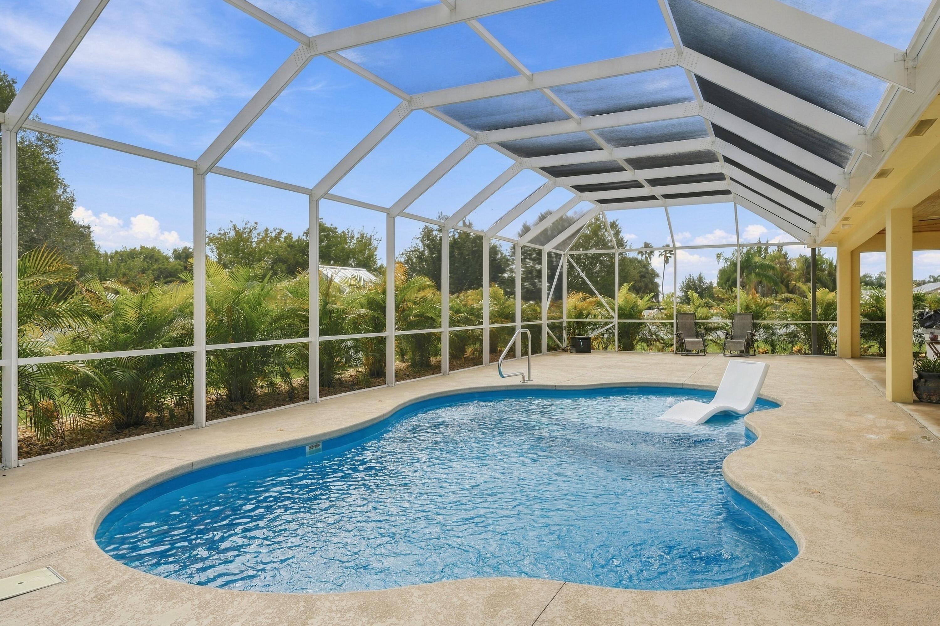 Private Screened Pool & Outdoor Space