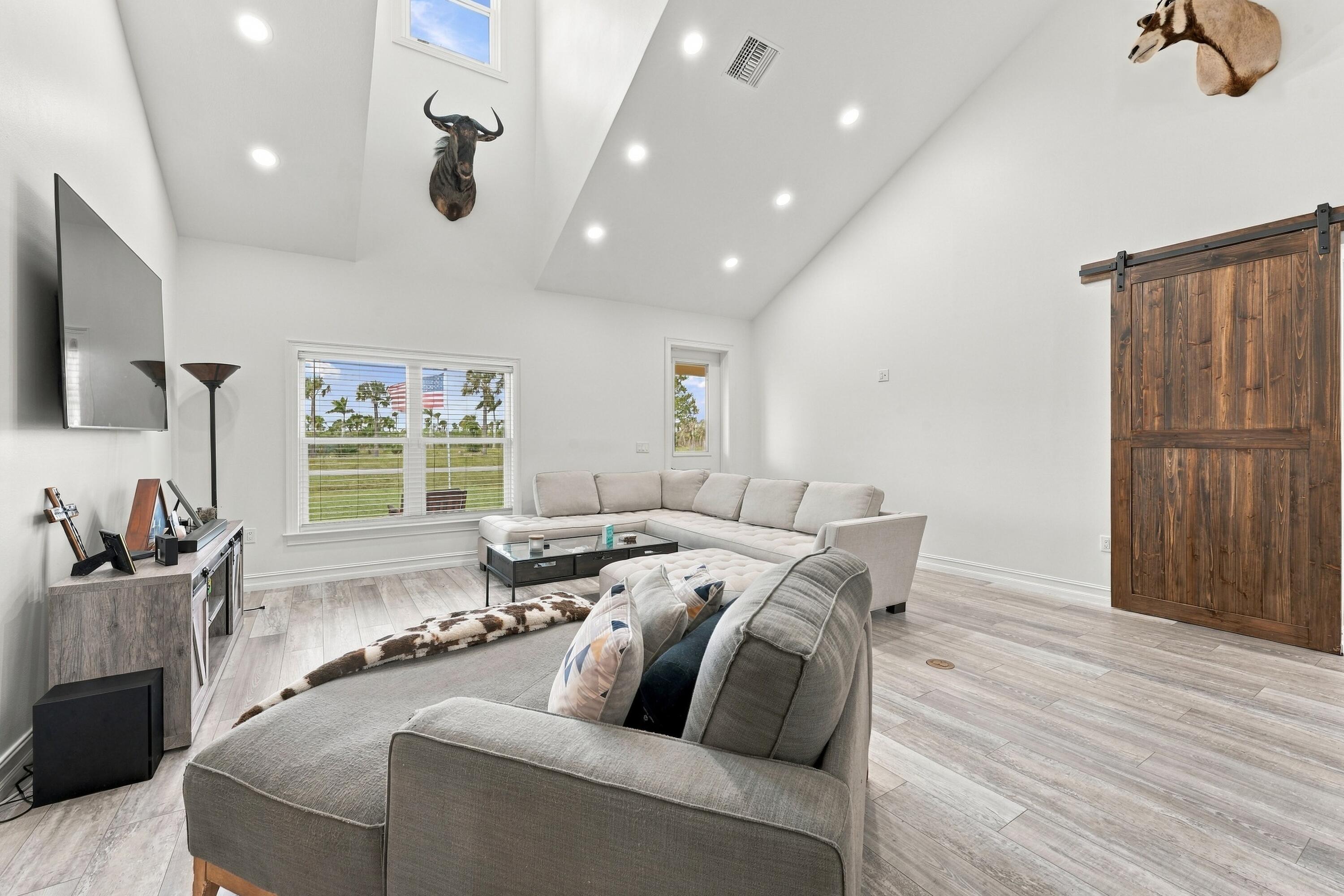 Open-Concept Living & Dining Area