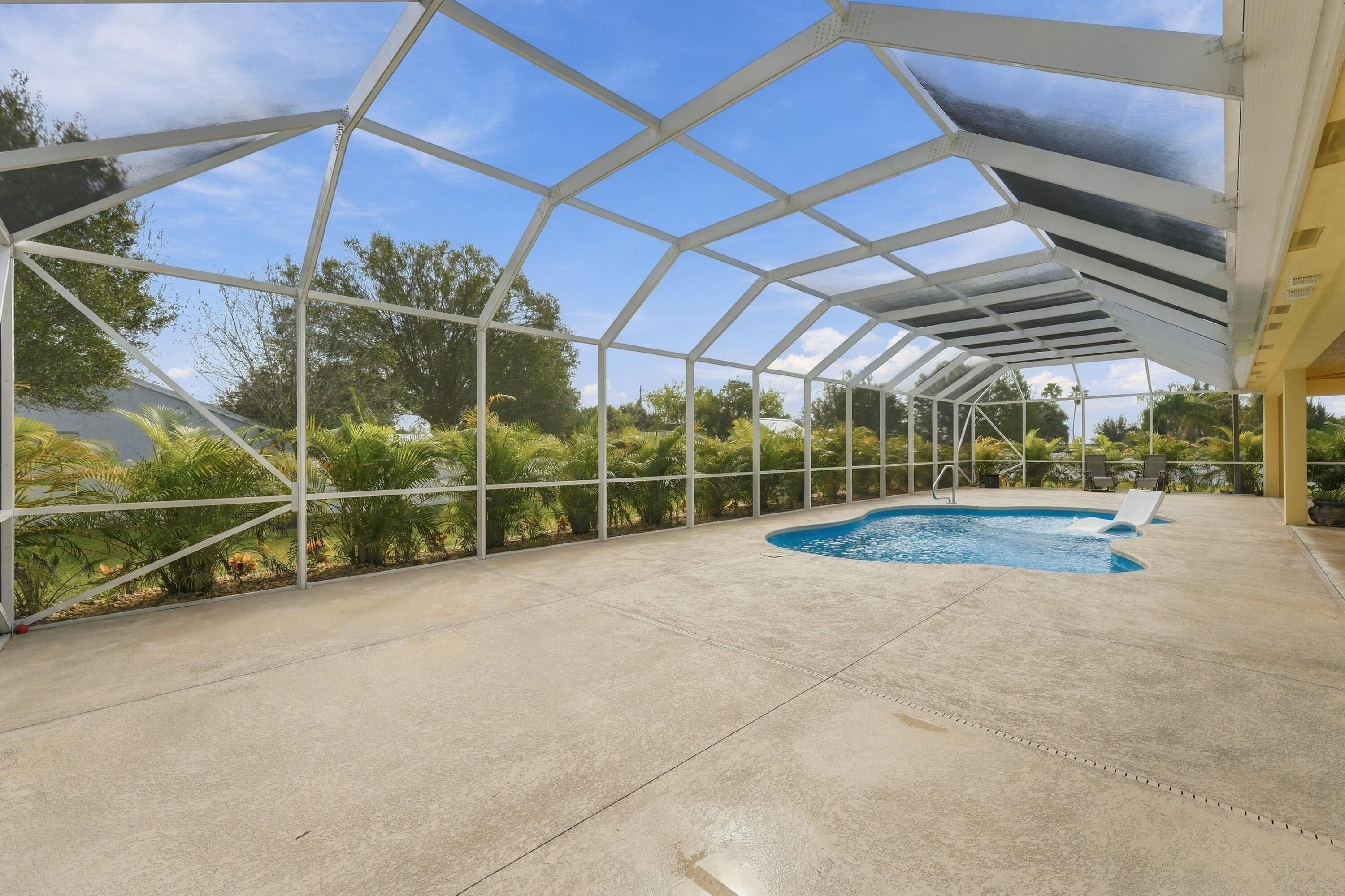 Private Screened Pool & Outdoor Space