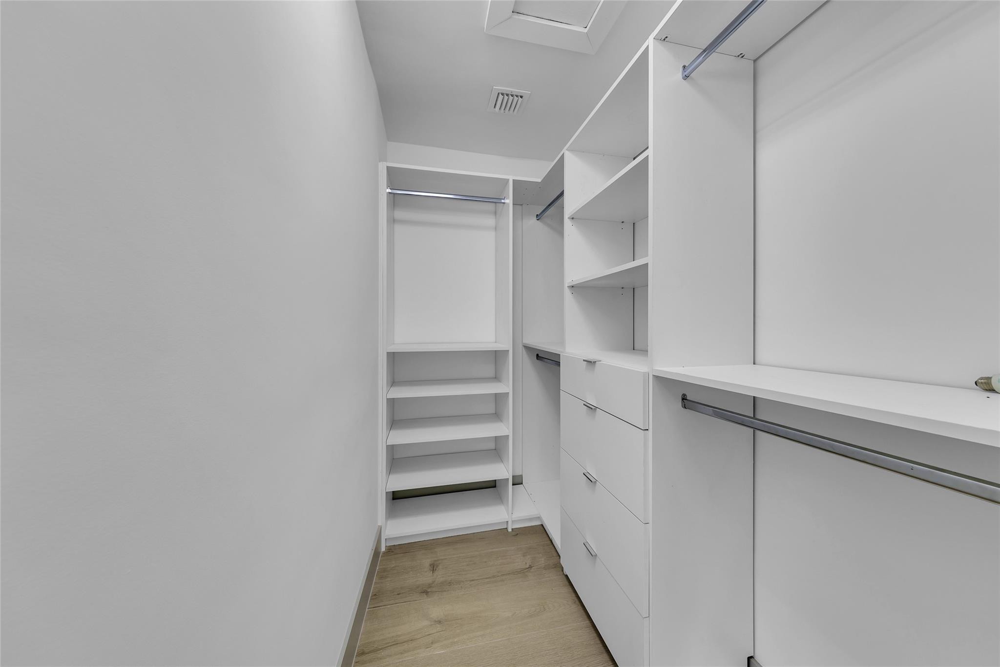 Closet Sysytems in each bedroom