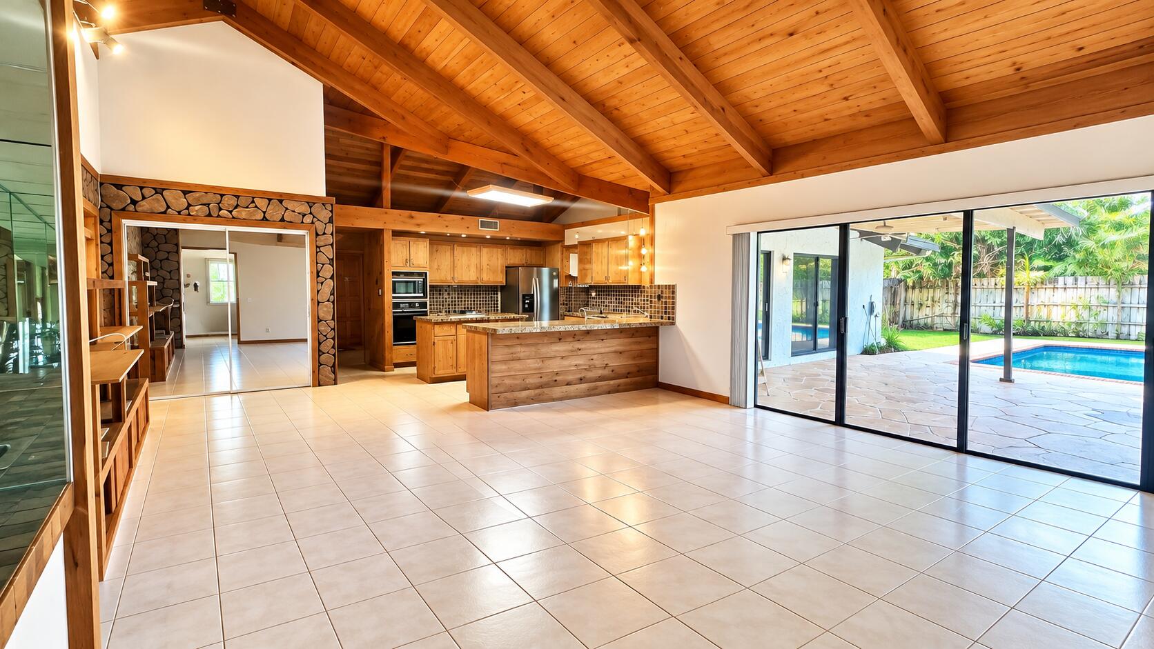 Open living area