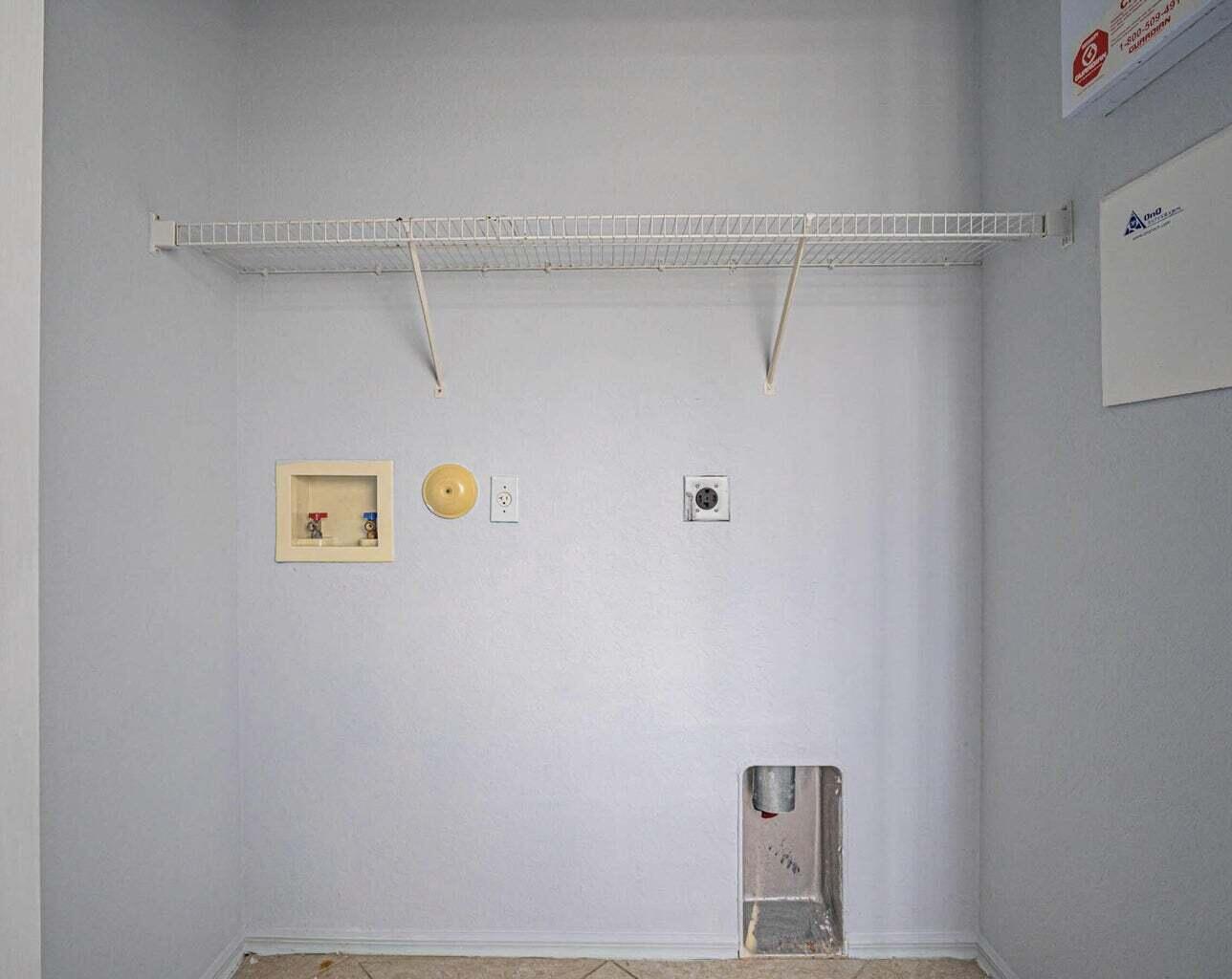 Bell isle Washer Dryer hookup