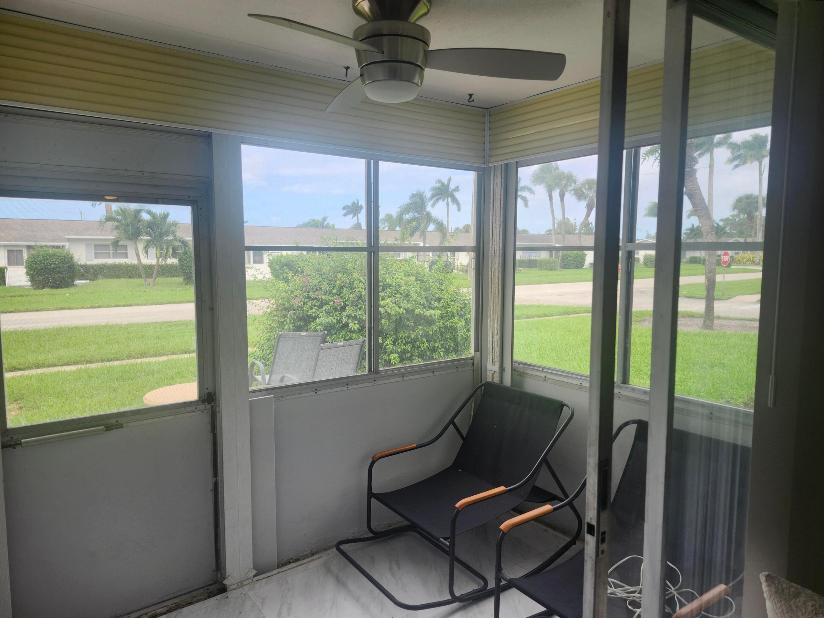 Rear Enclosed Patio