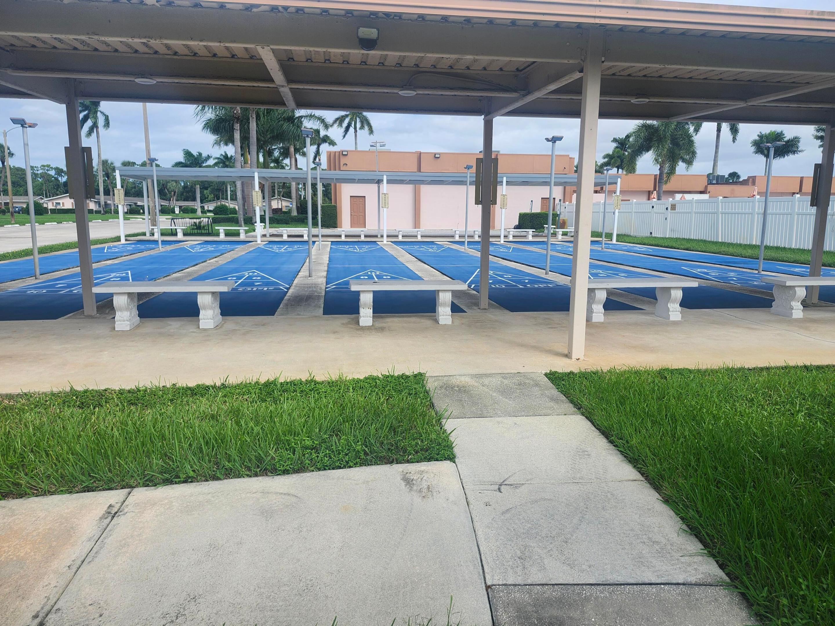 Shuffleboard Court