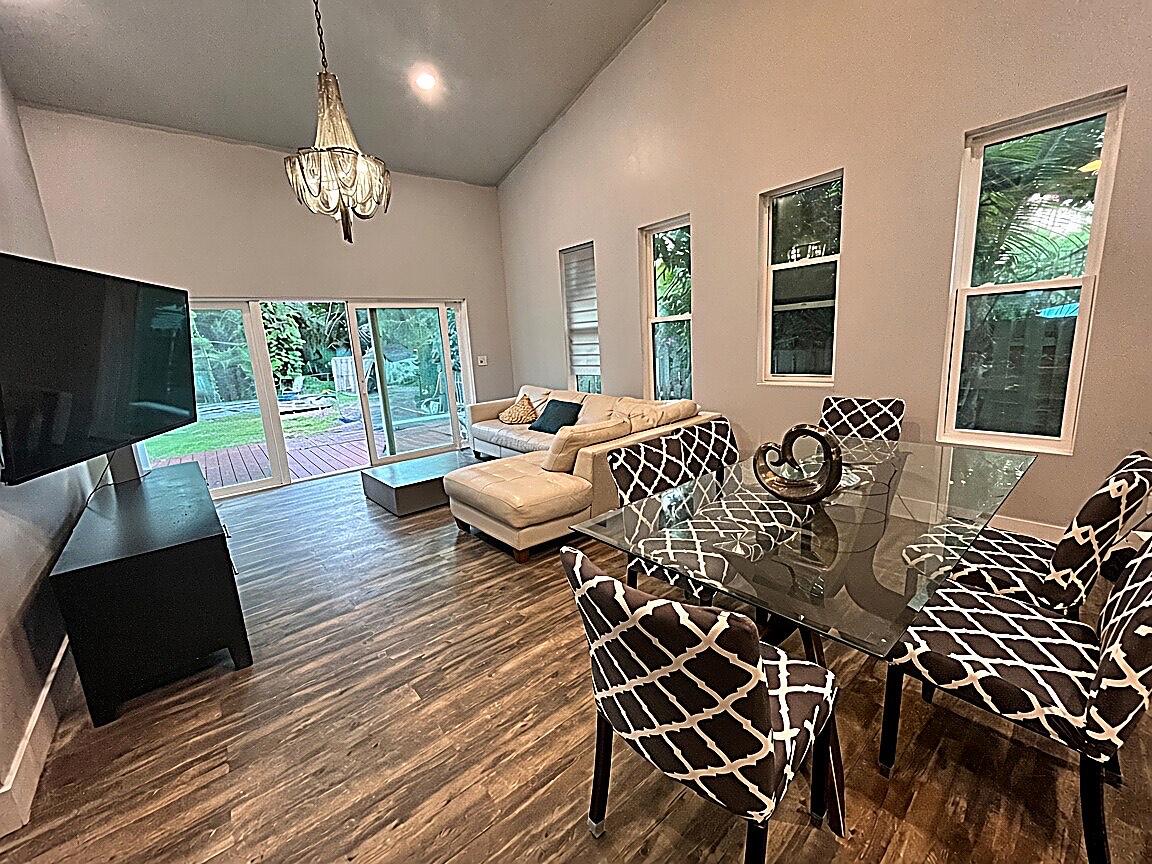 dining room/family room