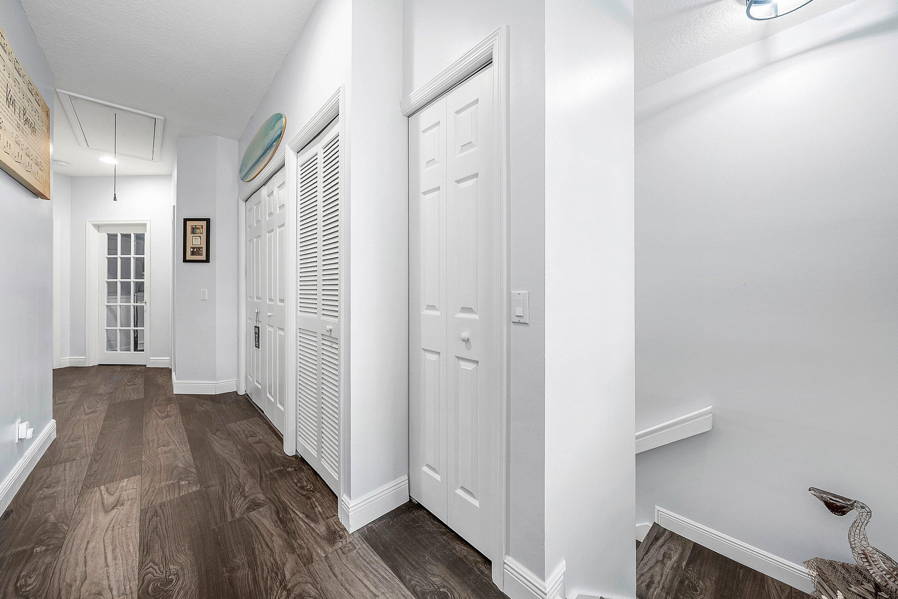 Hallway to 2nd and 3rd Bedrooms