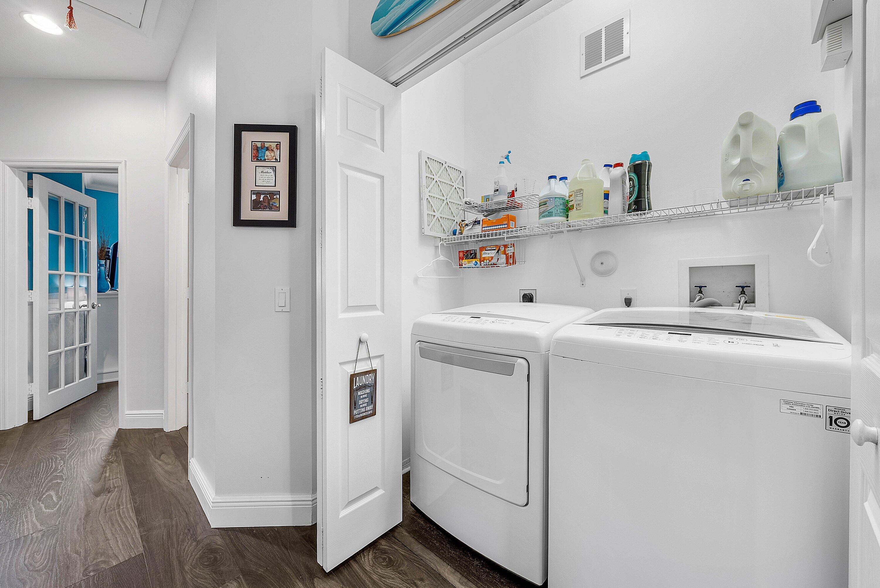 Washer Dryer 2nd Floor