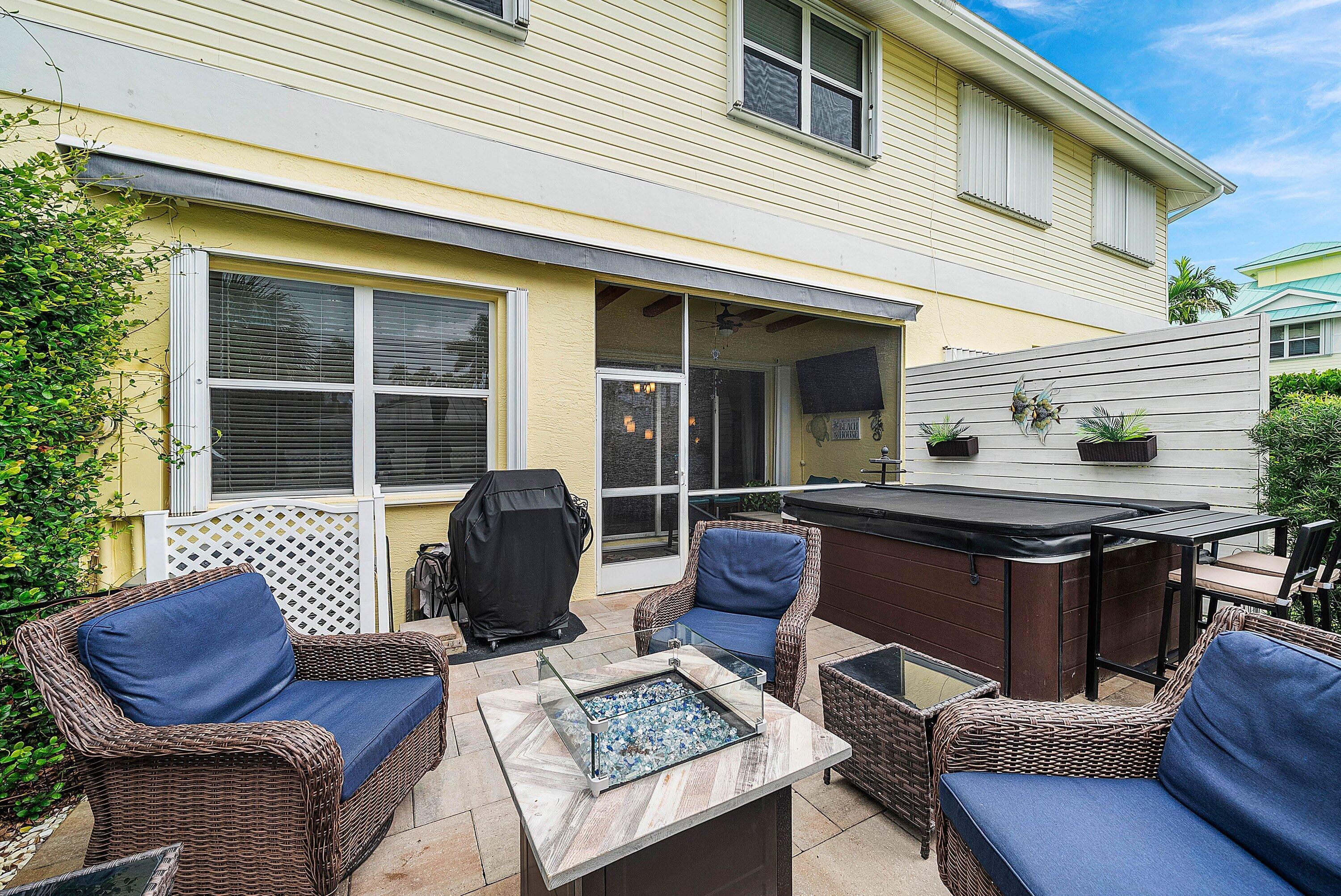 Extended Patio / Hot Tub