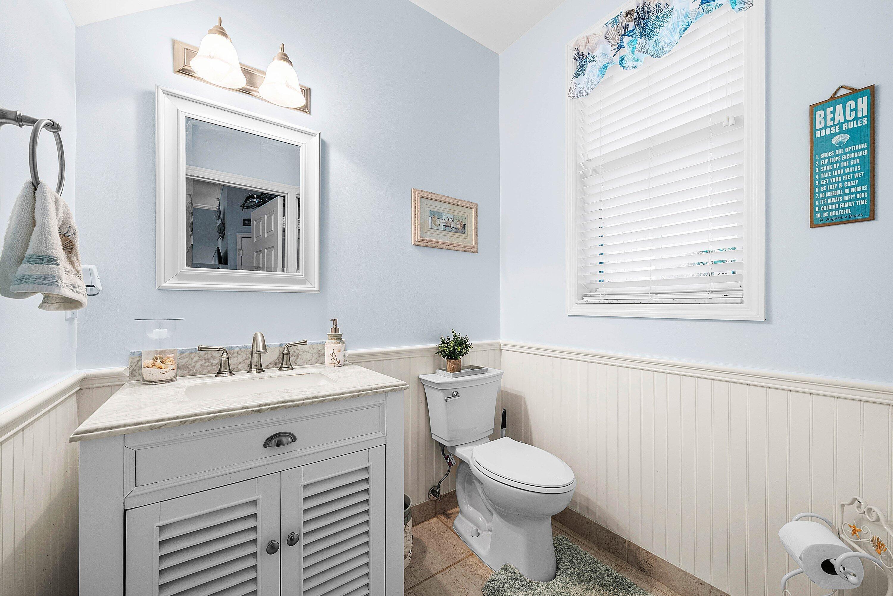 1/2 Bath 1st Floor