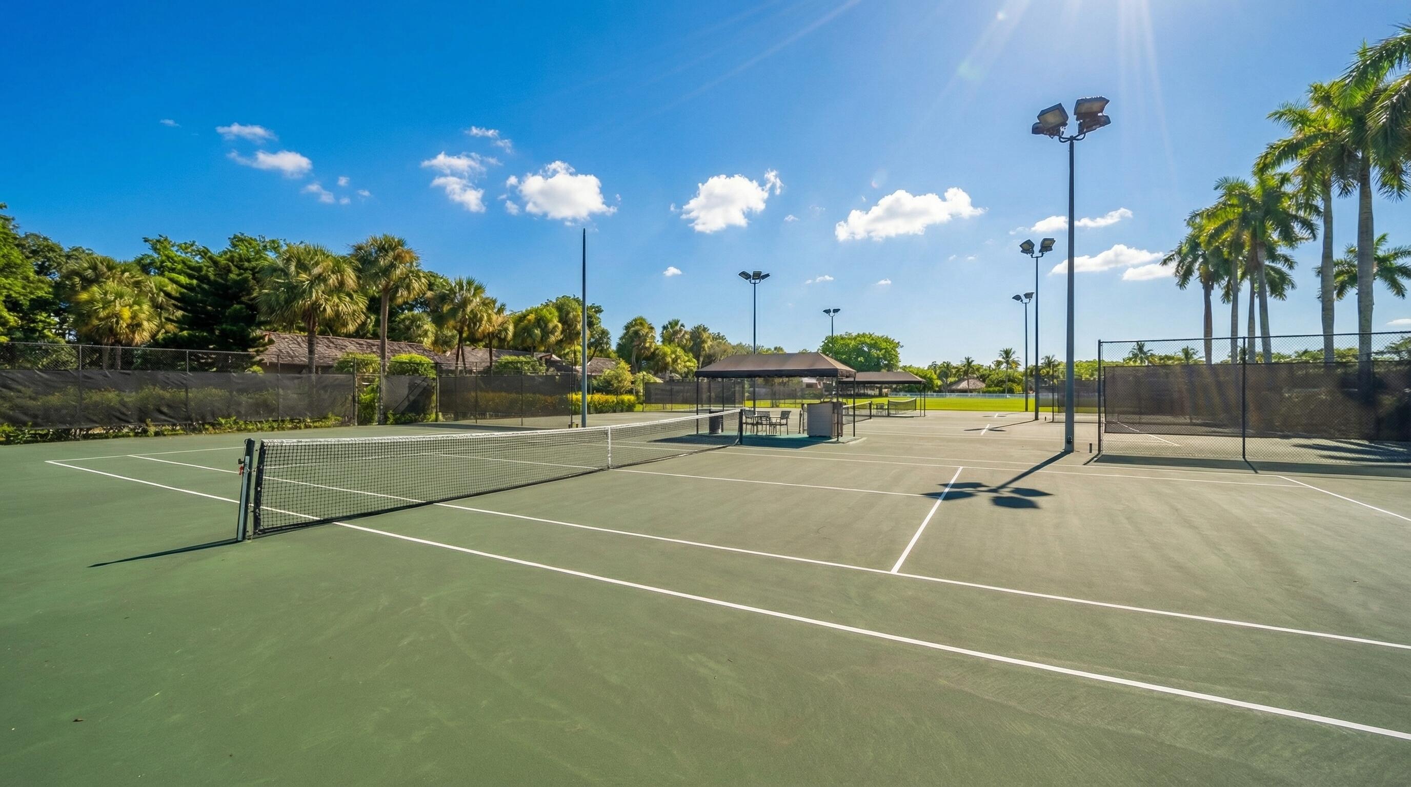 Tennis courts