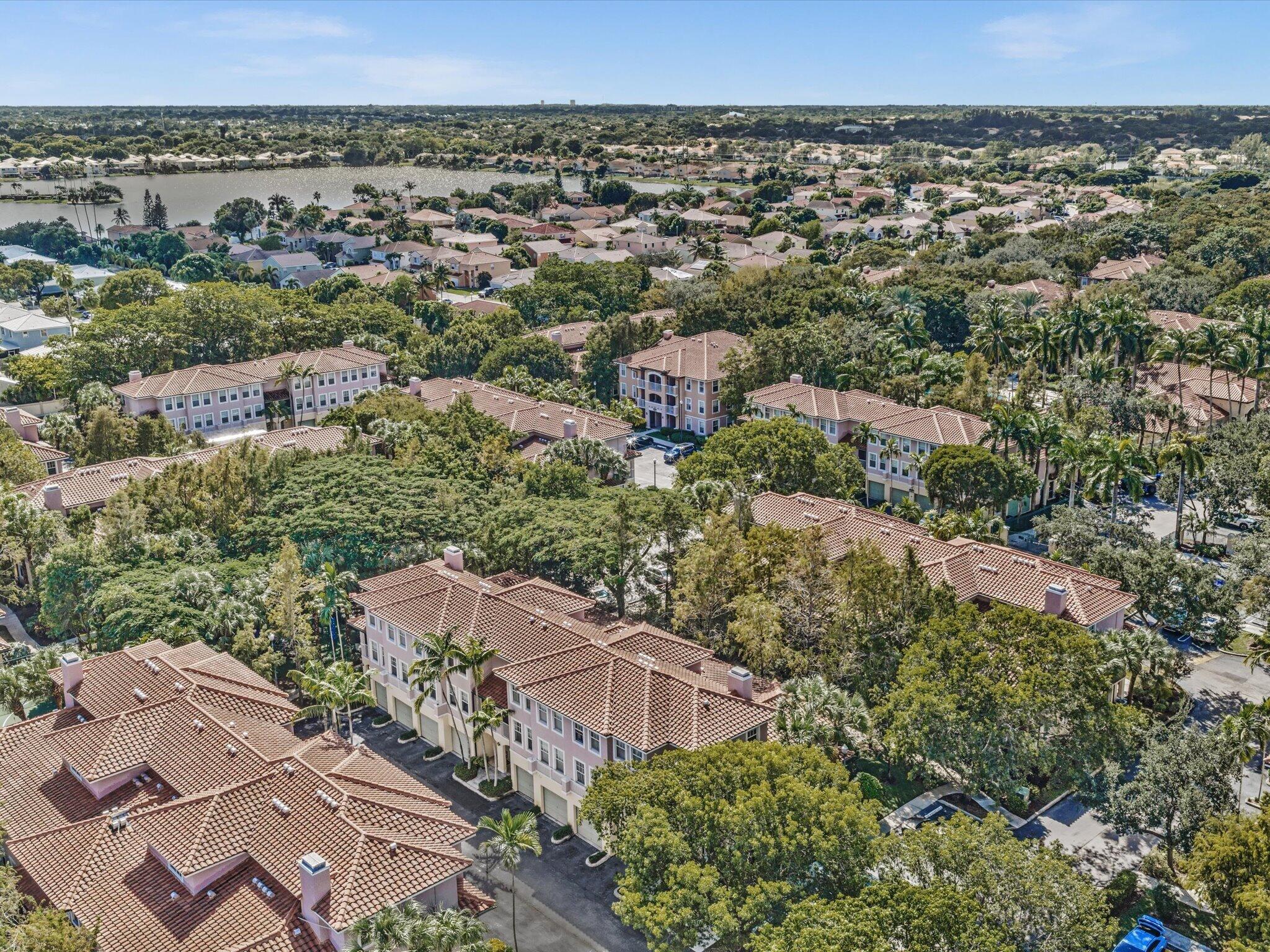 Aerial View of Community