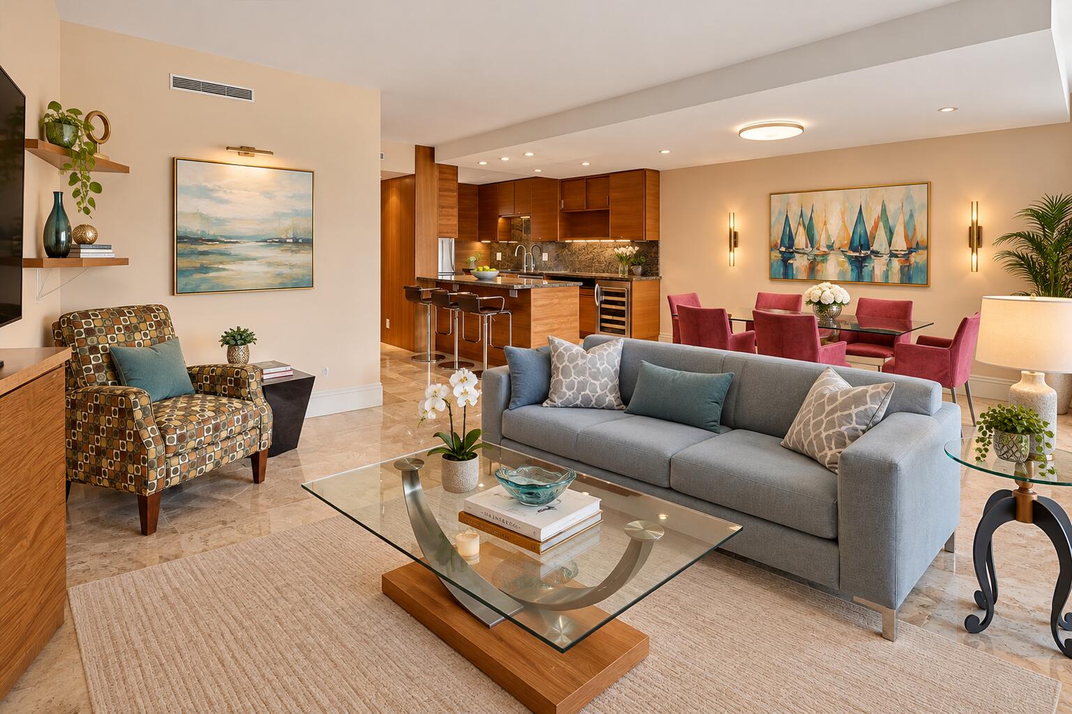 AI Enhanced Decor All furniture shown is there except for dining table
Public (Primary) AI Enhanced Decor All furniture shown is there except for dining table
Public (Primary)