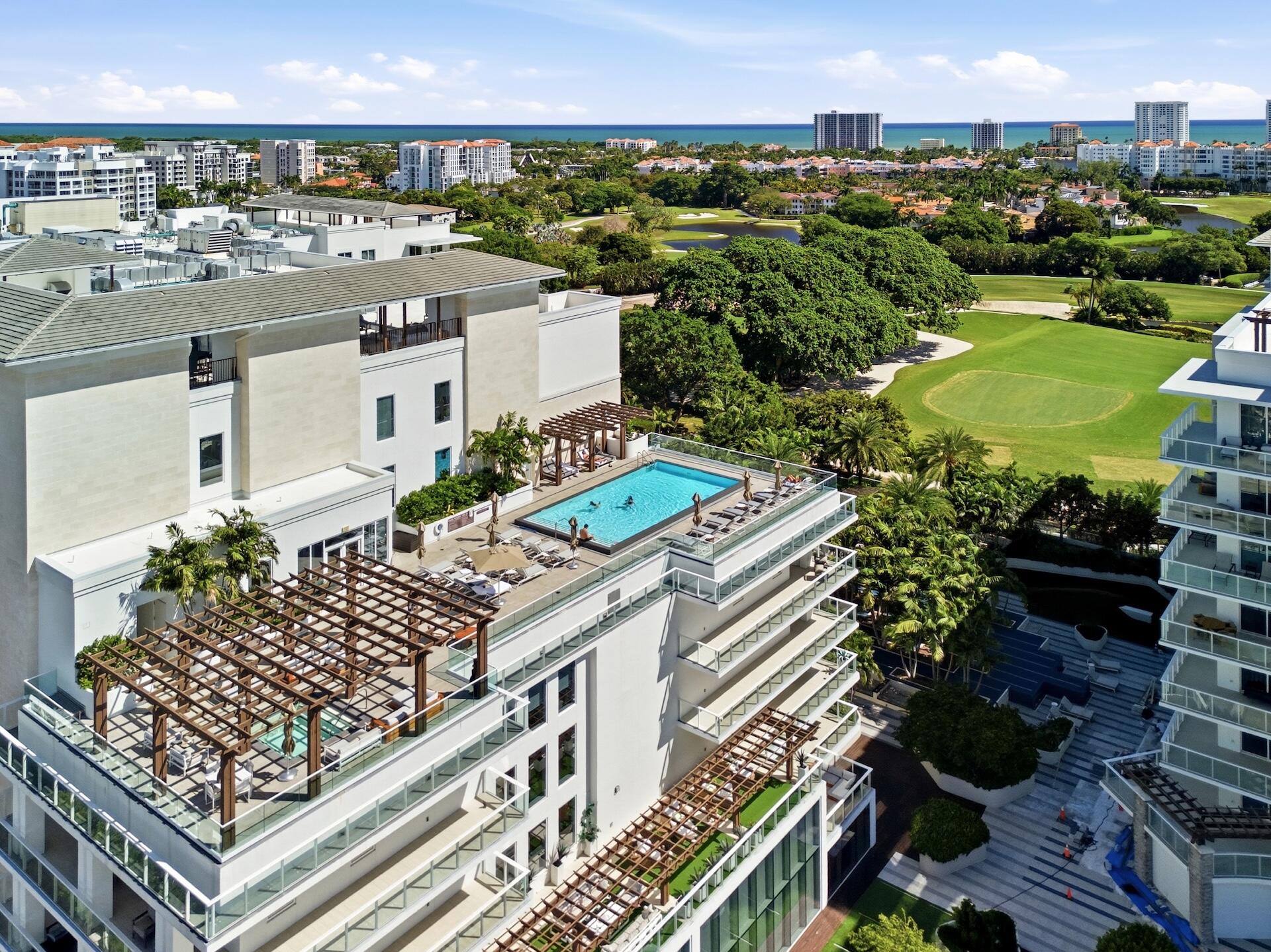 Aerial Pool Deck