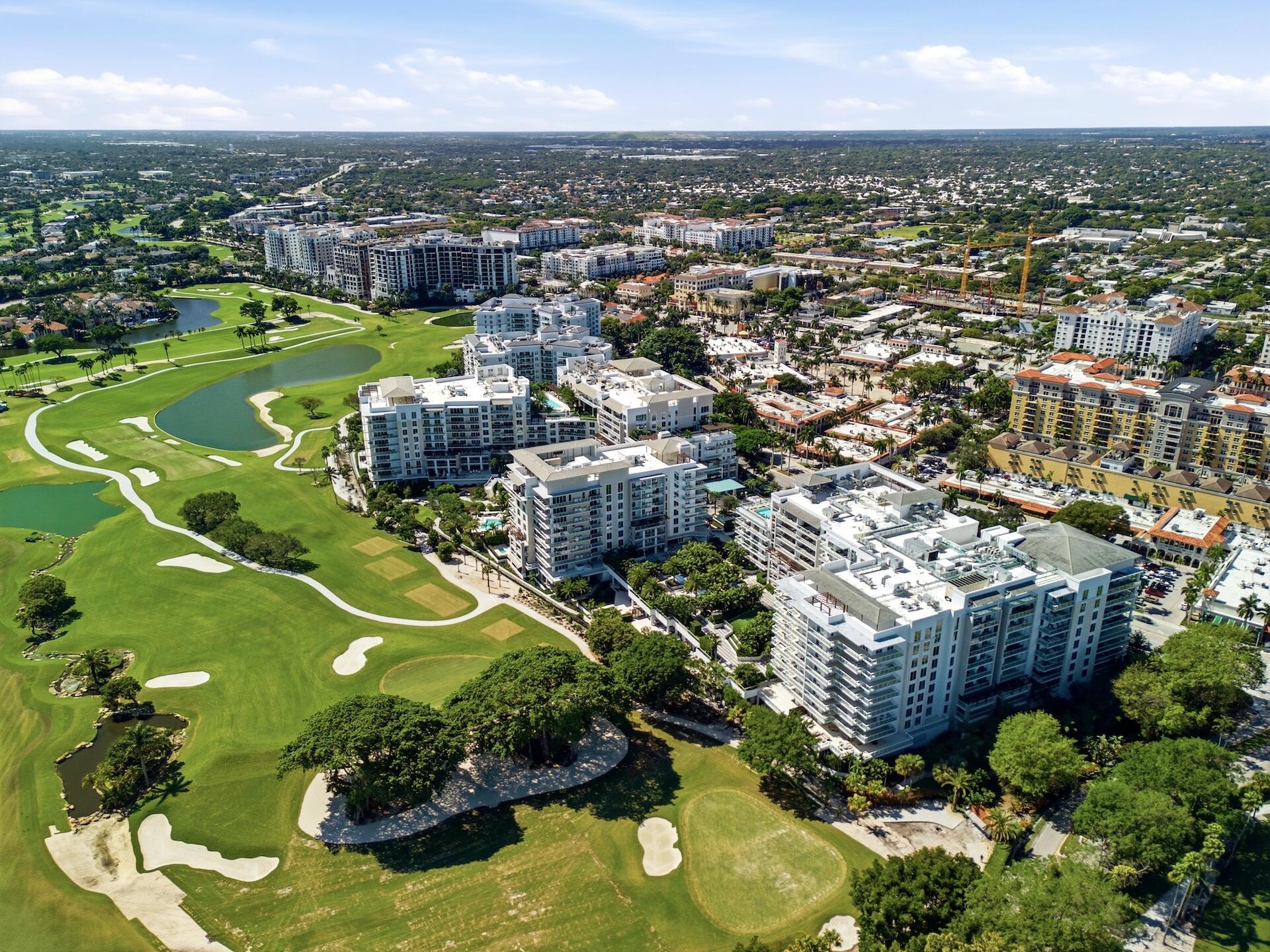Aerial Golf Course