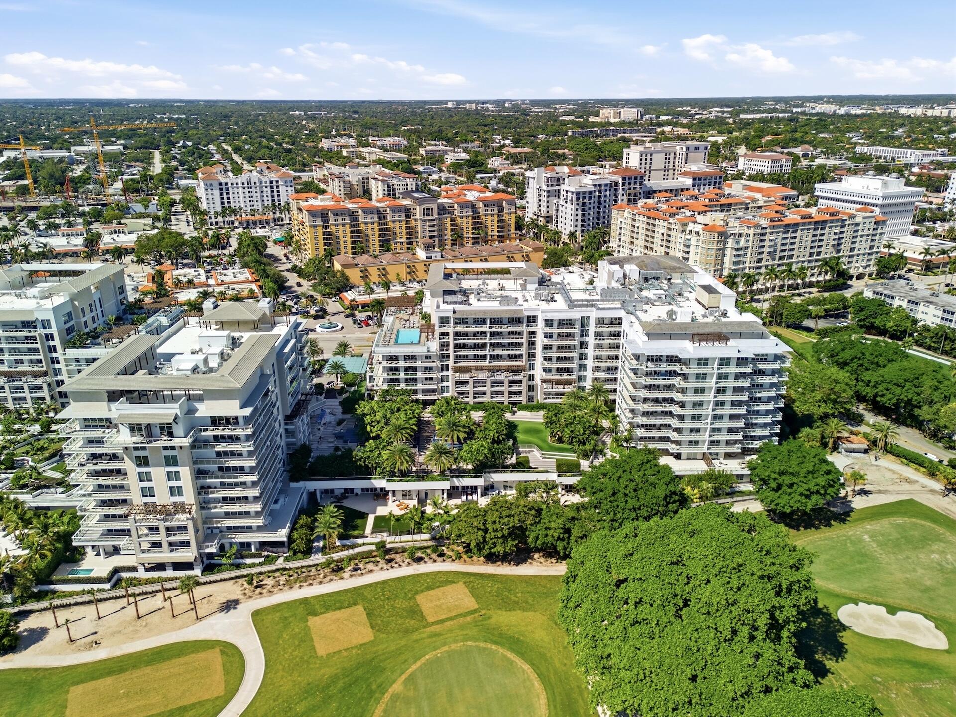 Aerial Building Golf Course