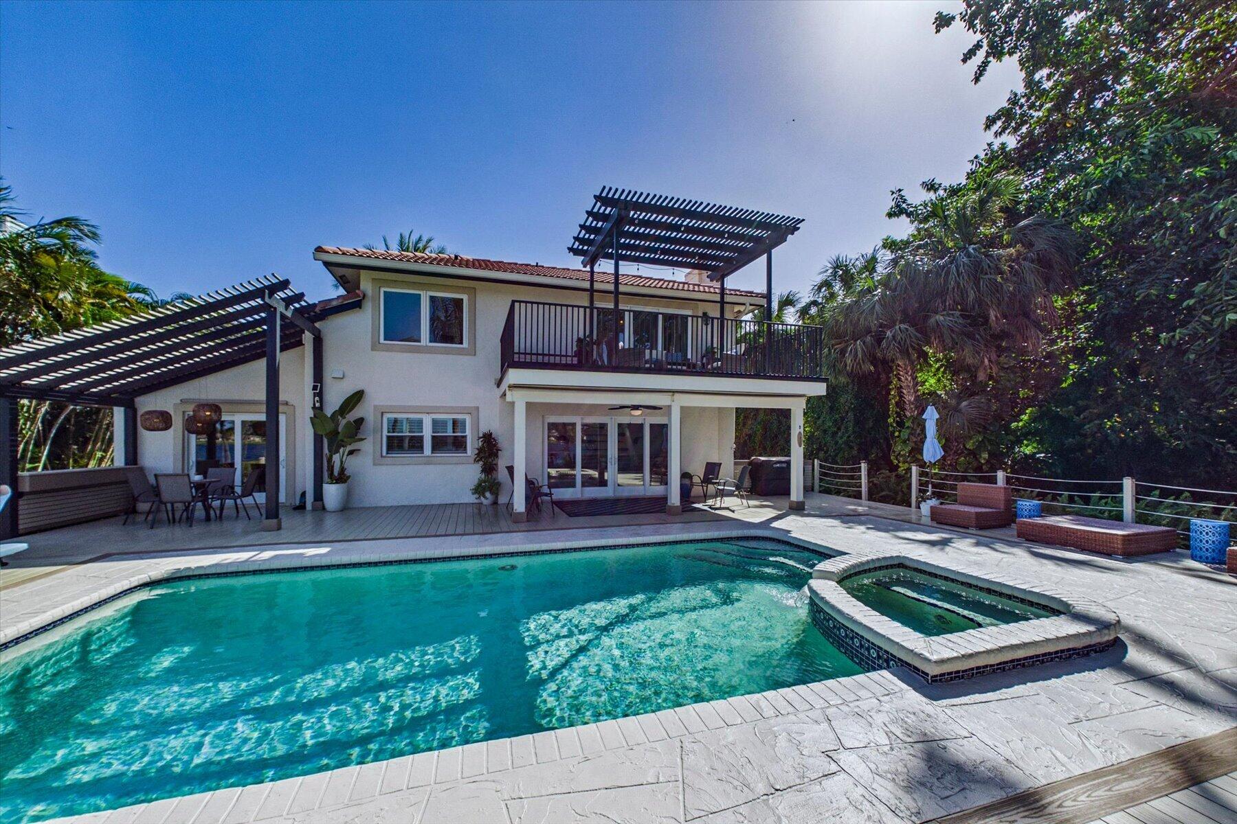 Rear of Home