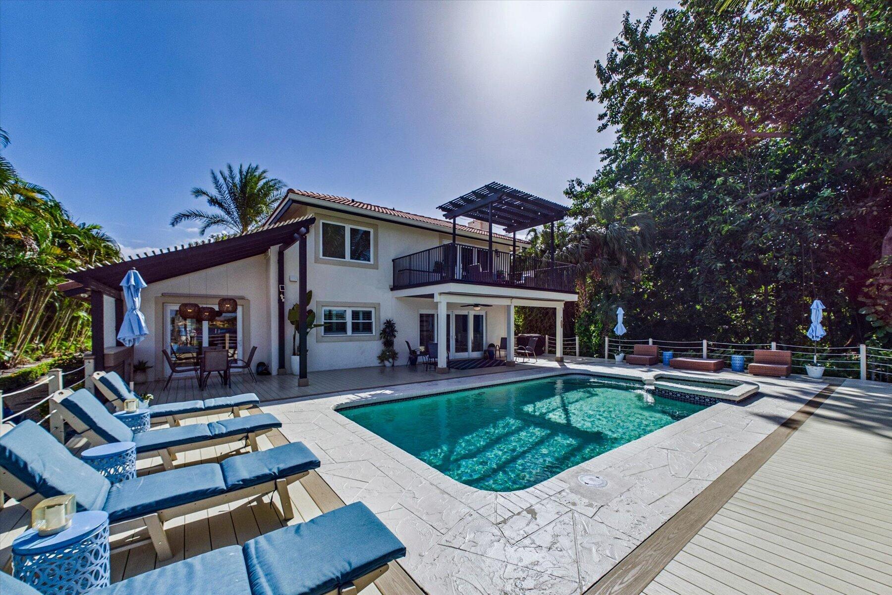 Rear of Home