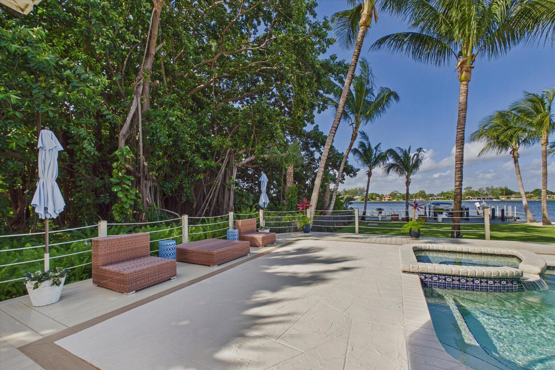 Exterior Decking and Patio.