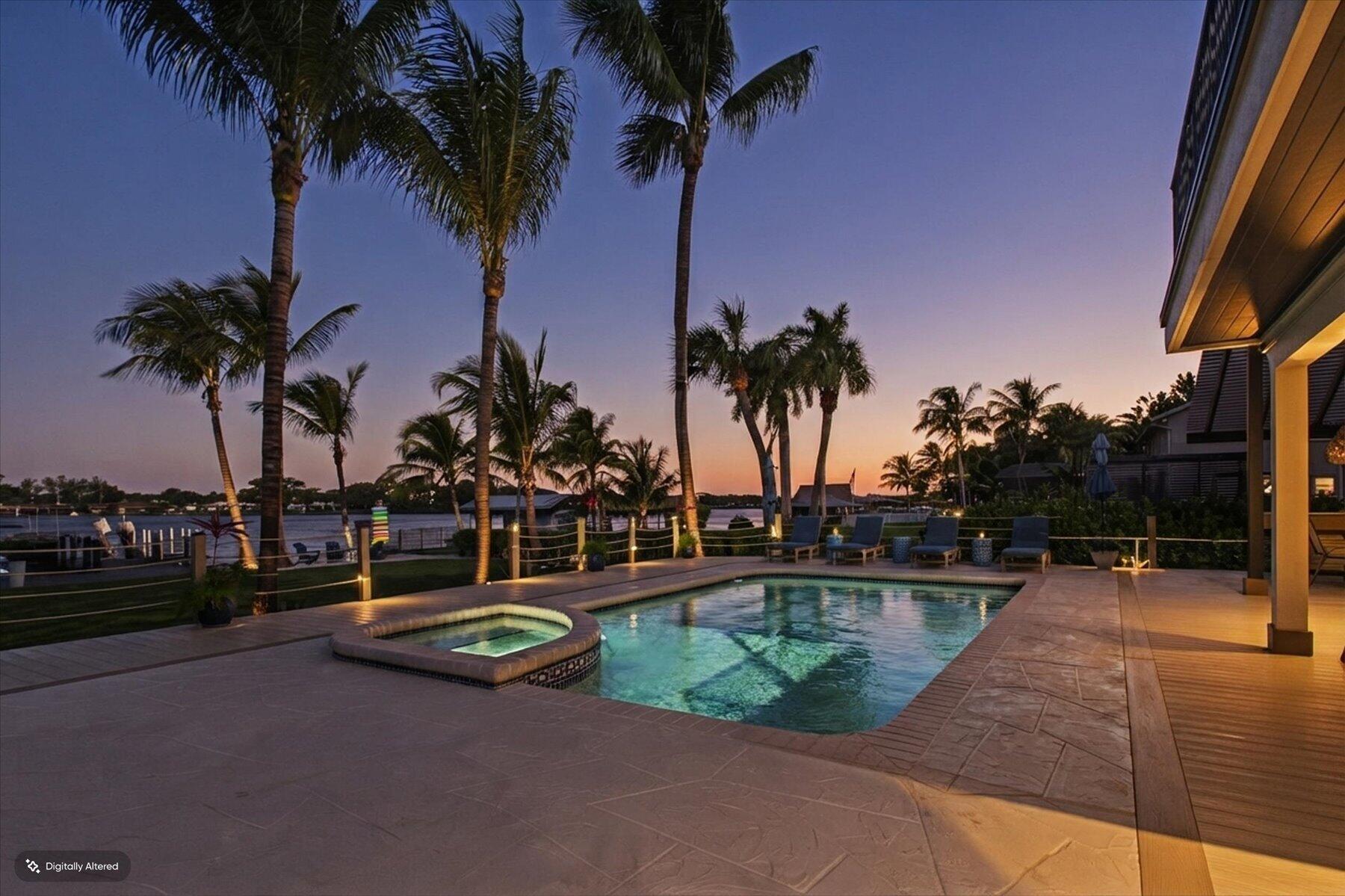 Twilight Pool