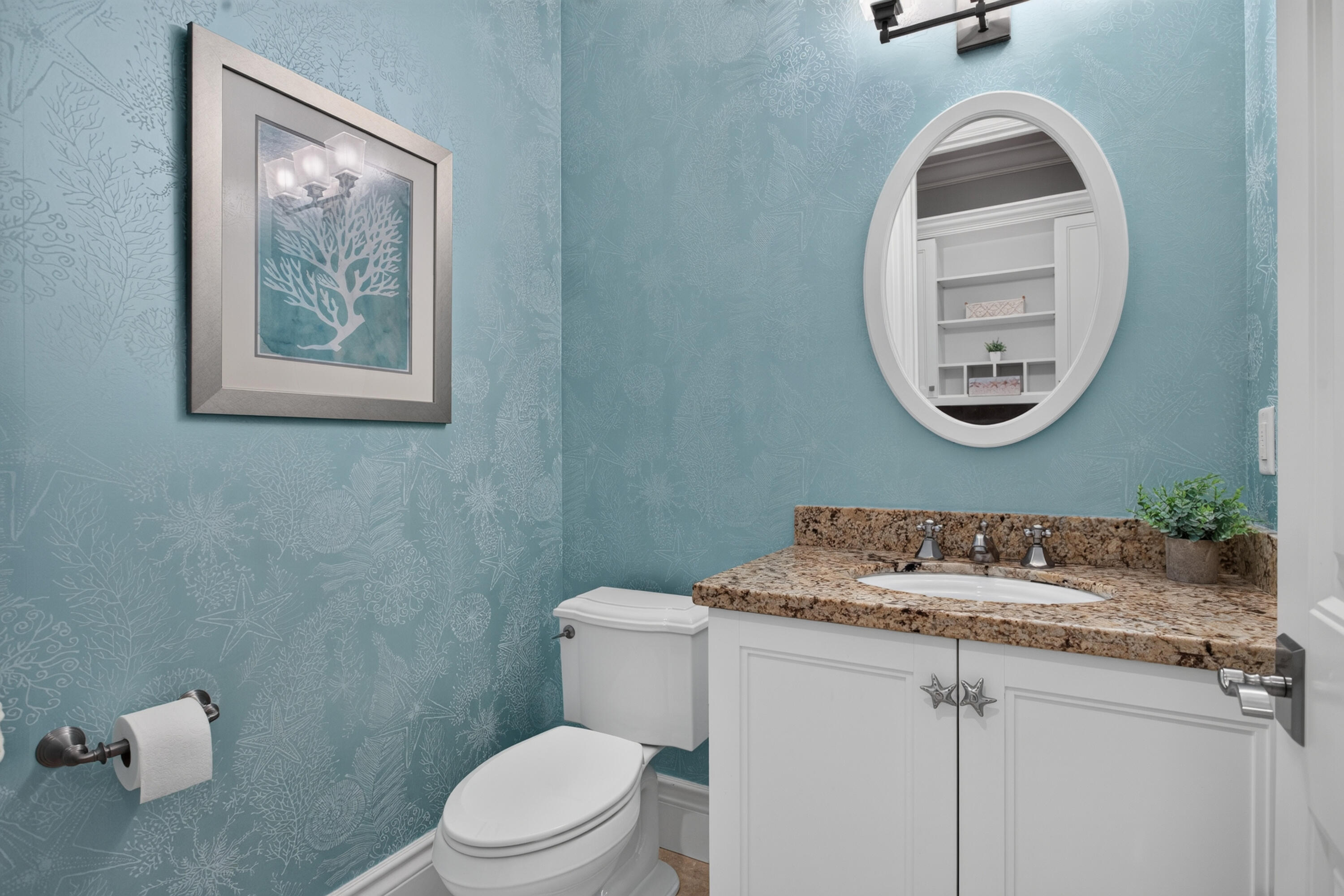 Downstairs Powder Room