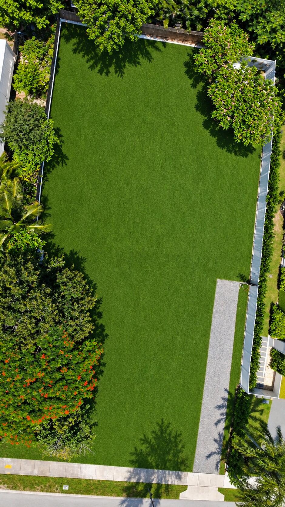 Aerial of the Lot