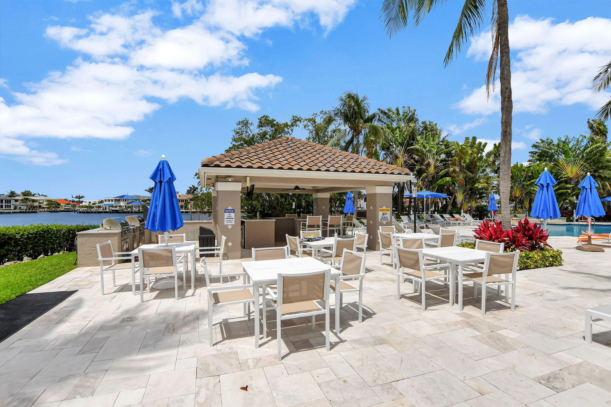 Outdoor tables
