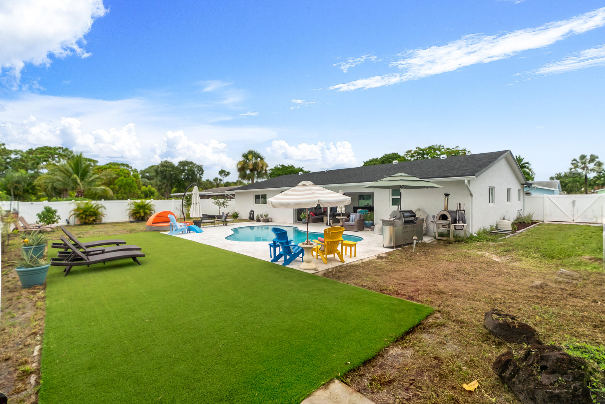 Back of Property