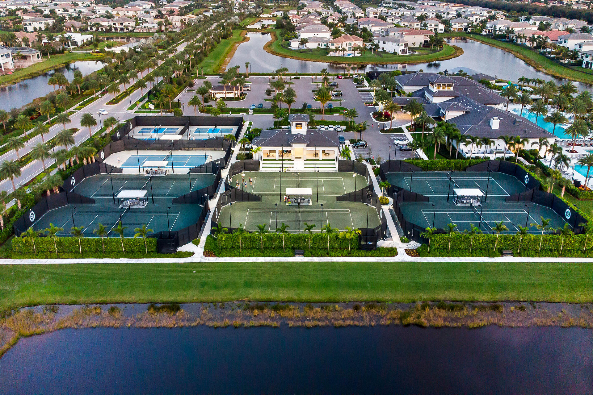 Boca Bridges Clubhouse Aerials-7