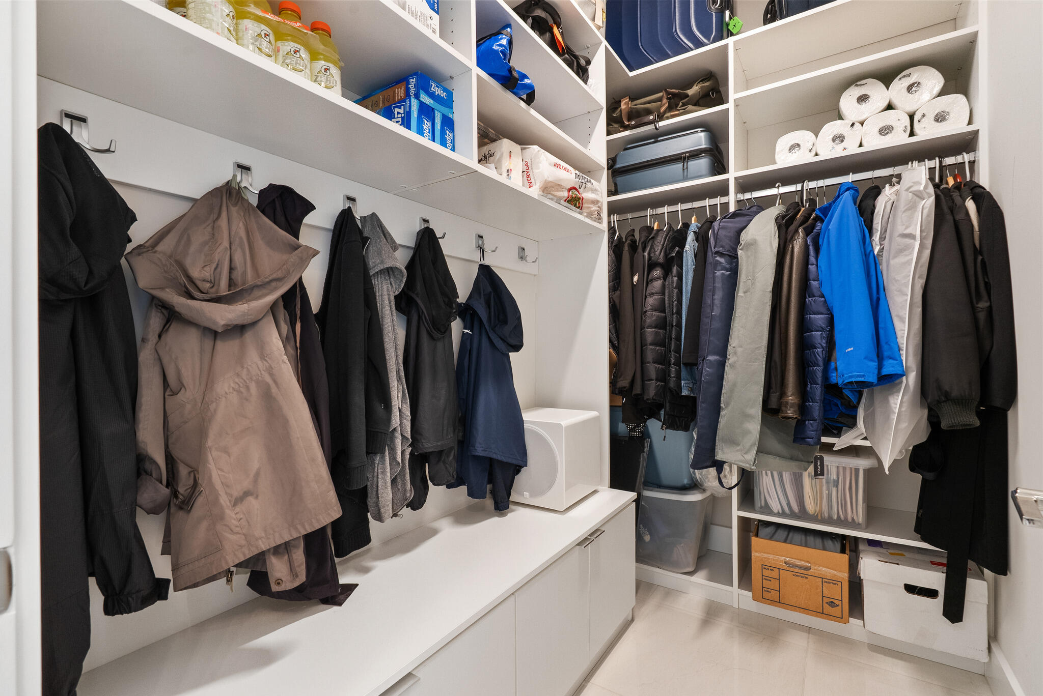 Mudroom/Costco Closet