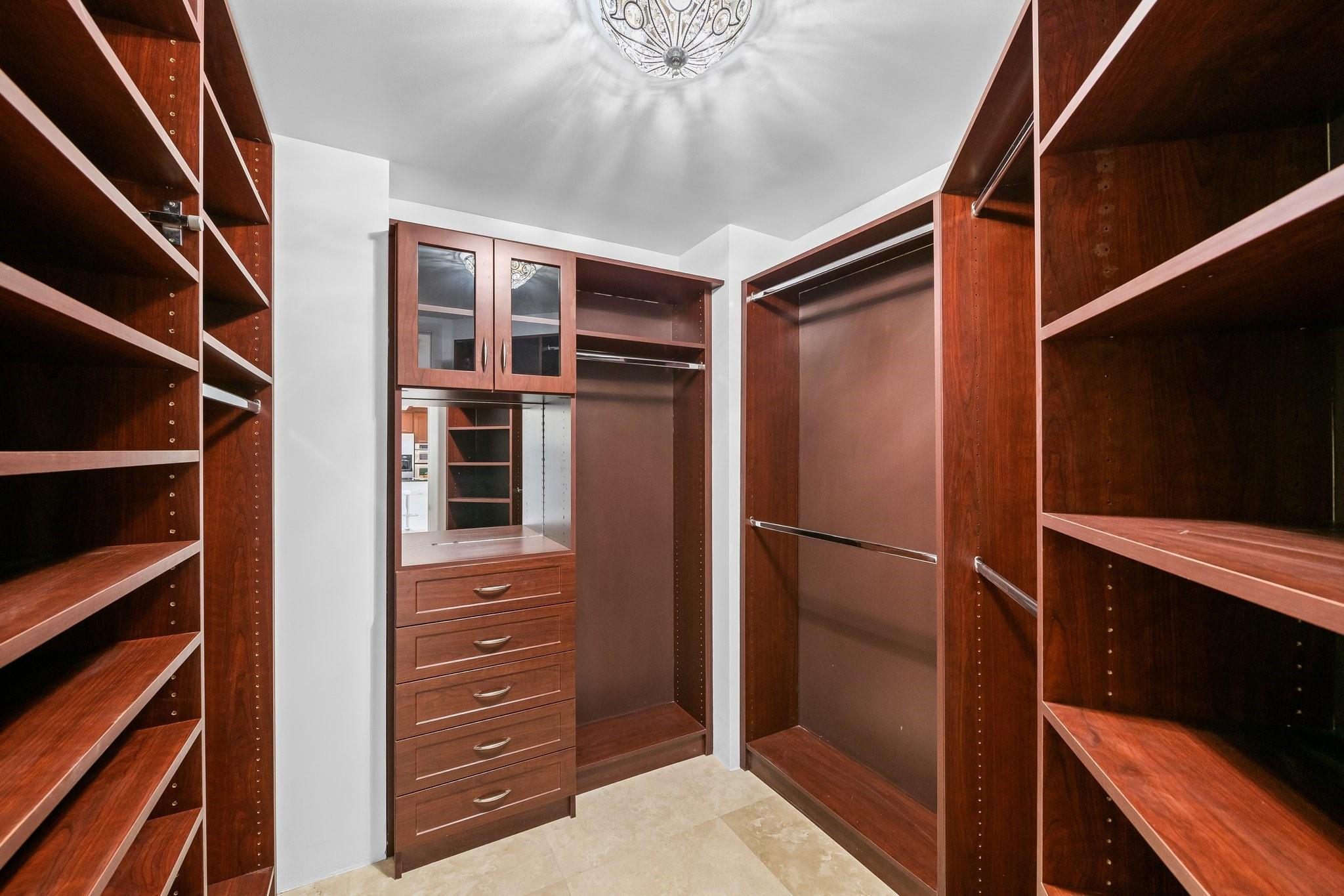 Mian Owners Bedroom Walk in Closet