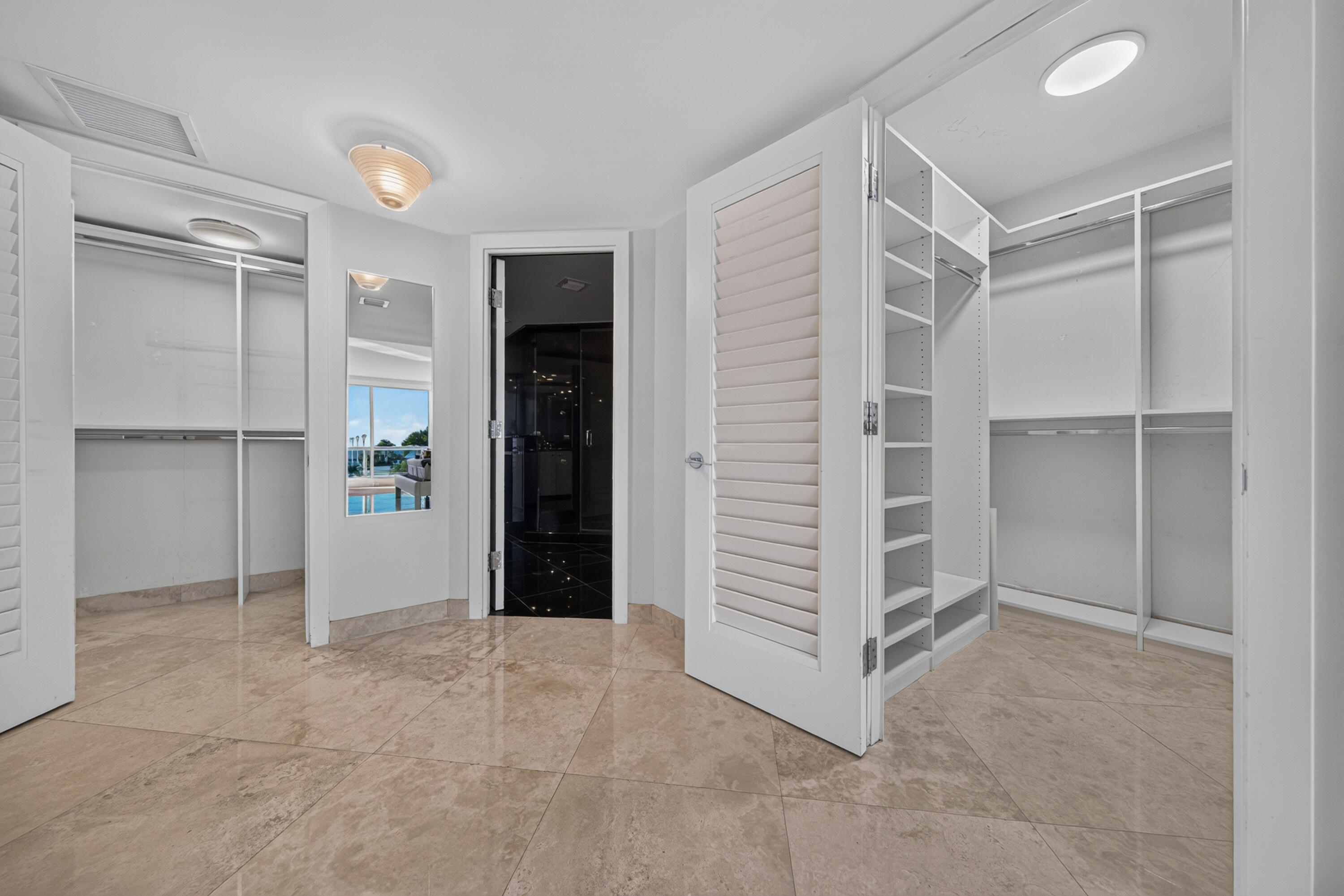 Main Residence - Dual Walk in closets.
