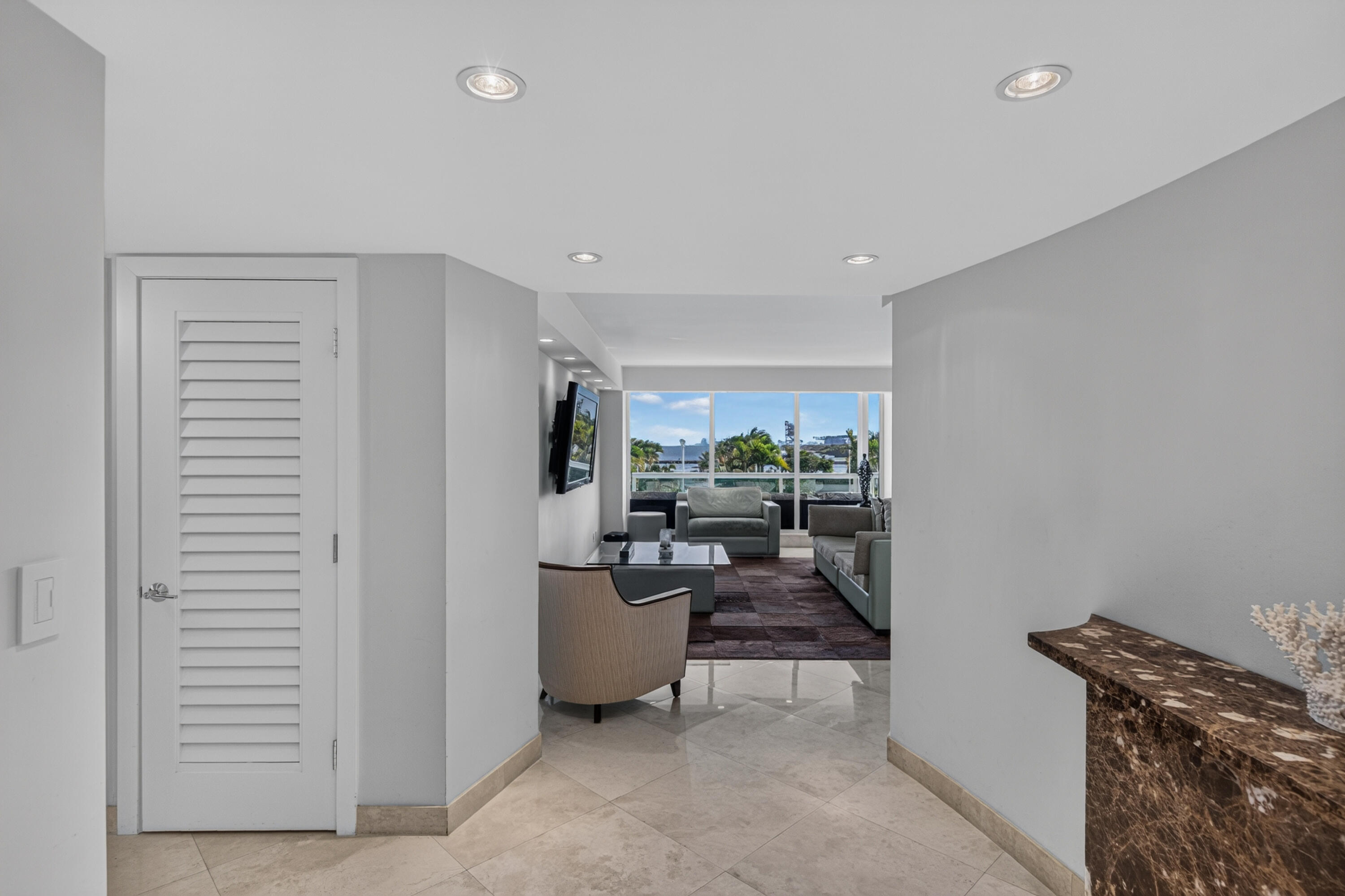Foyer entry to the Main Residence.