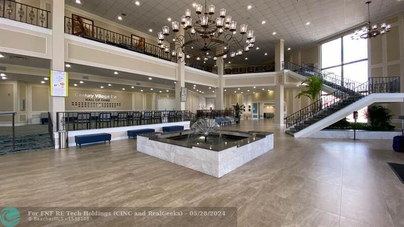 Clubhouse interior