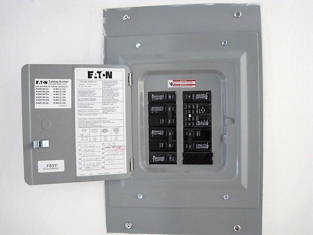 New Elec Breaker Box