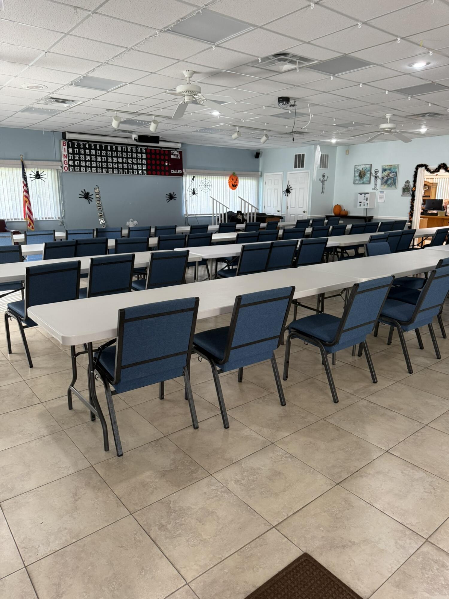 BIngo and clubhouse