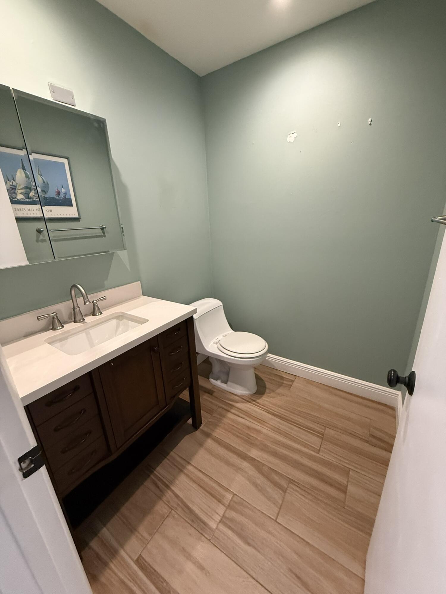 Half guest bathroom