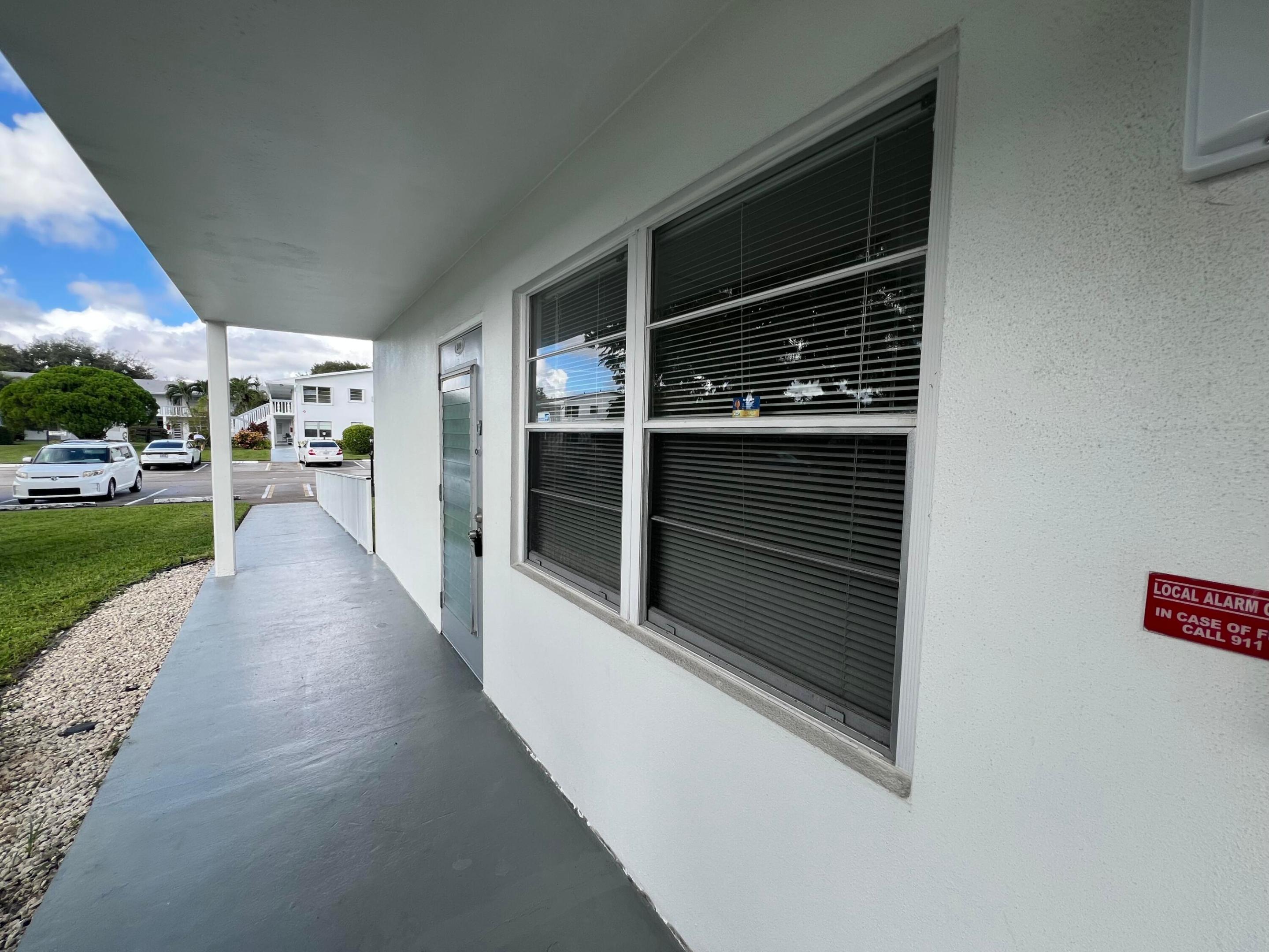 Walkway and Front entrance