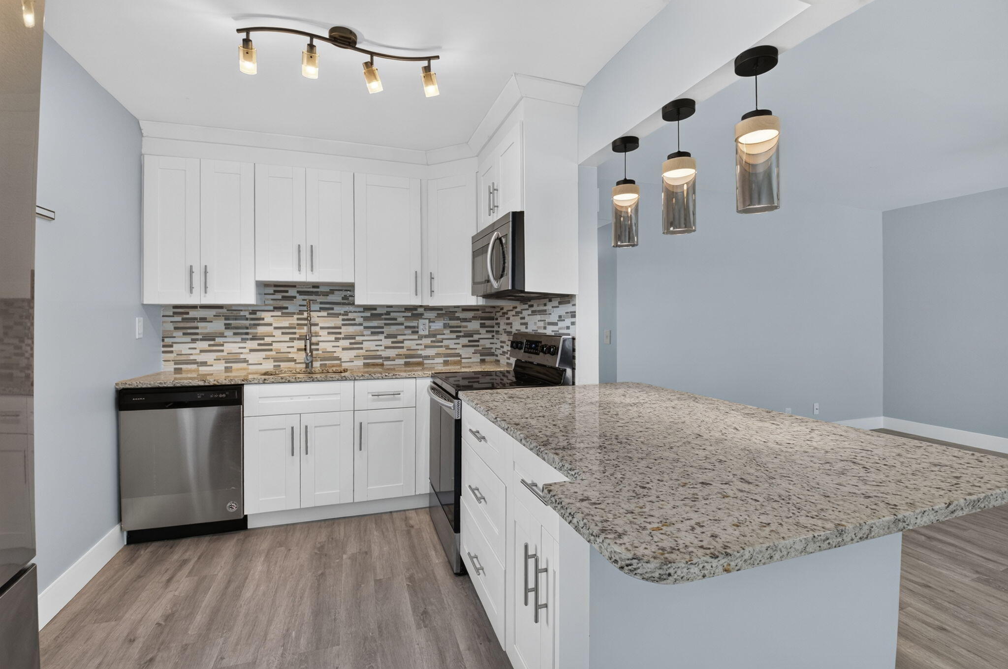 Renovated kitchen