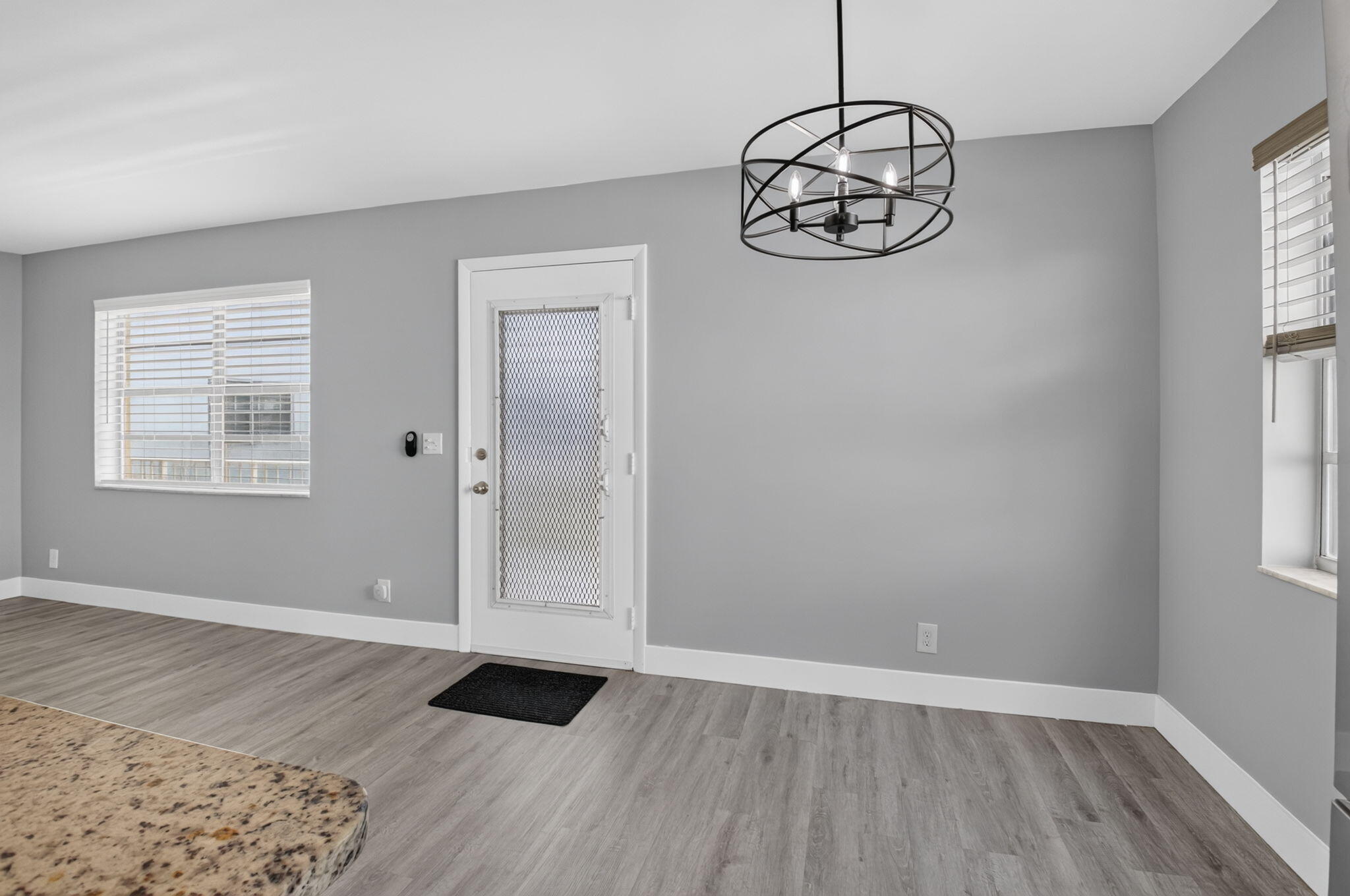 Front Entrance and Dining area