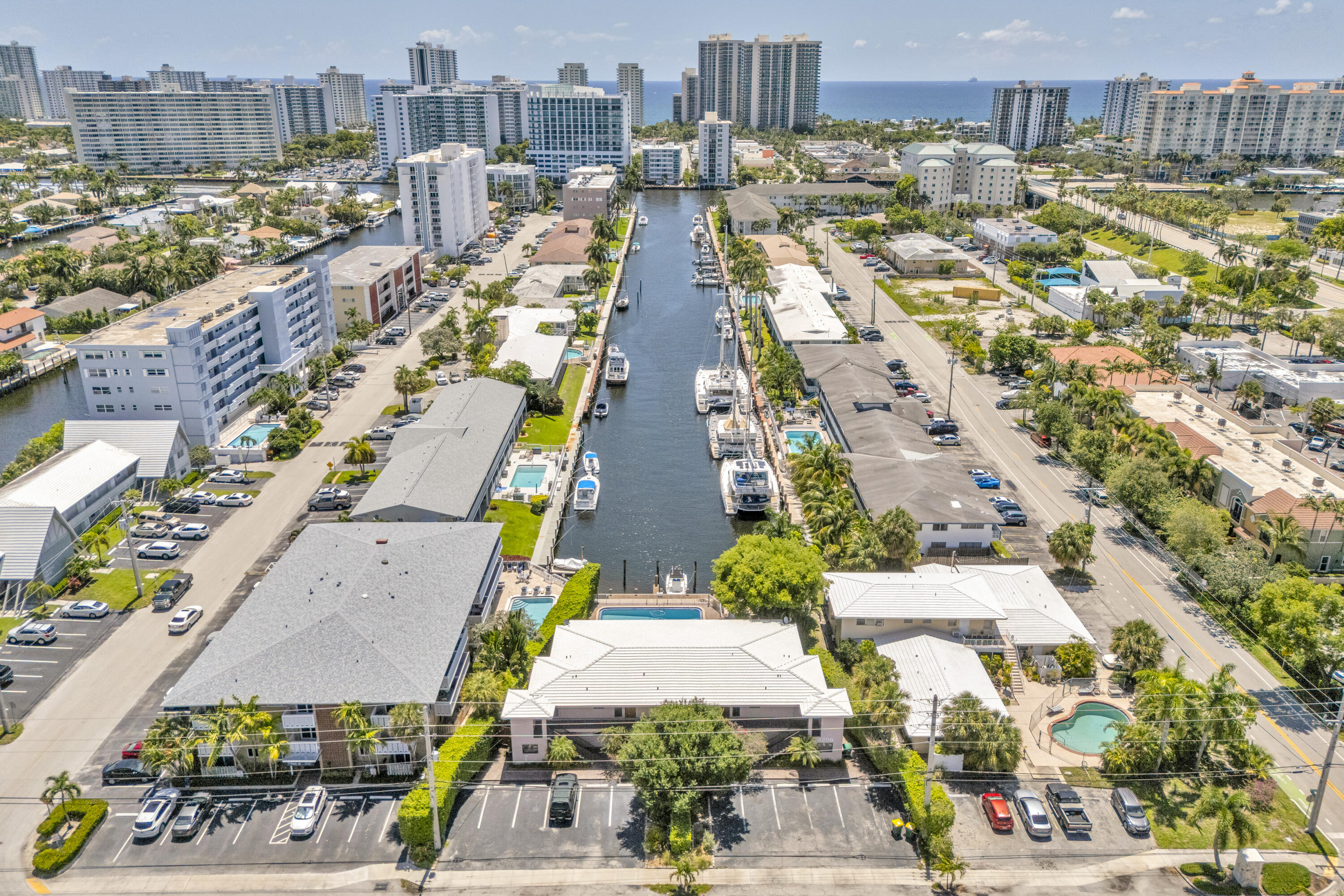 East Aerial