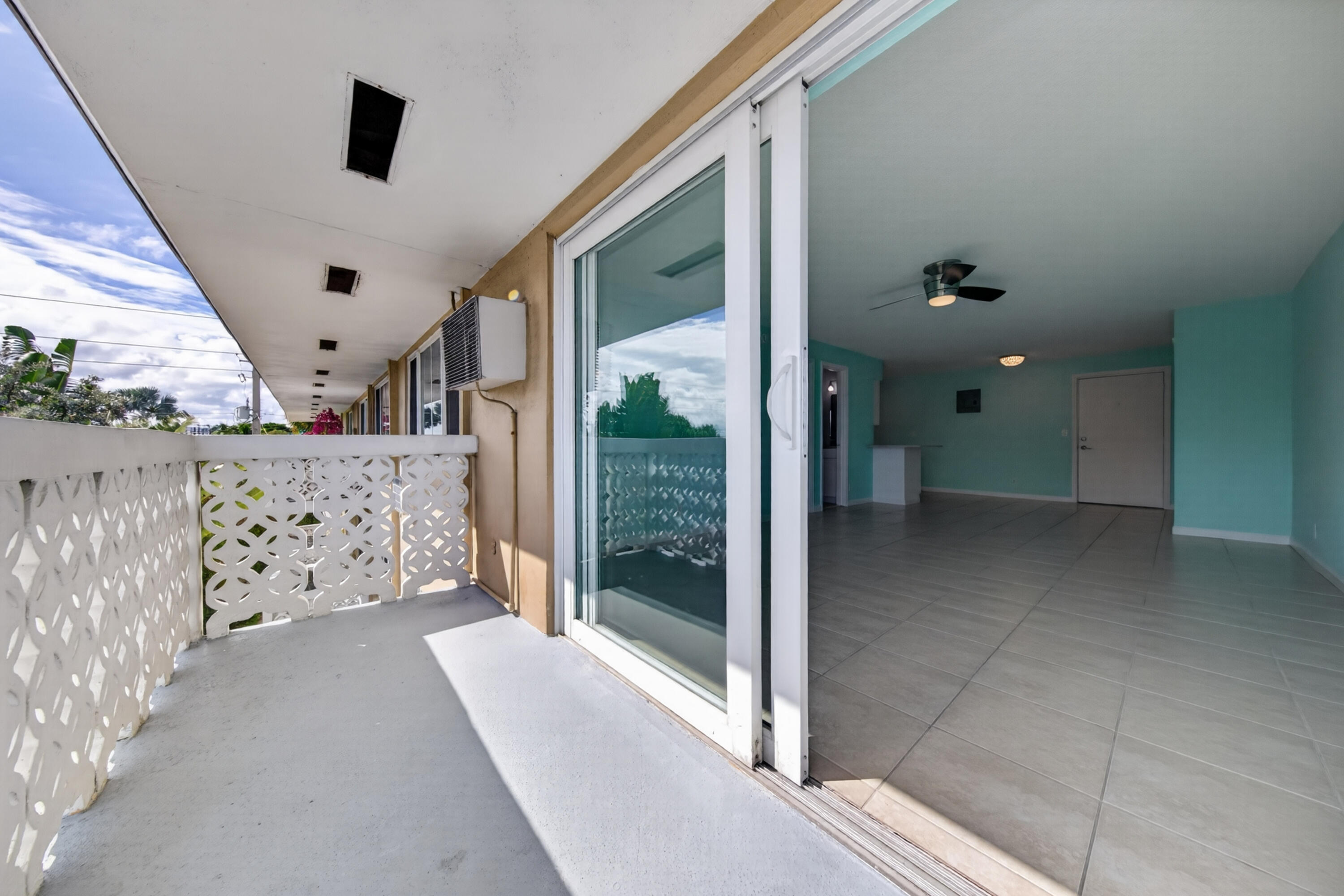 Large Private Balcony