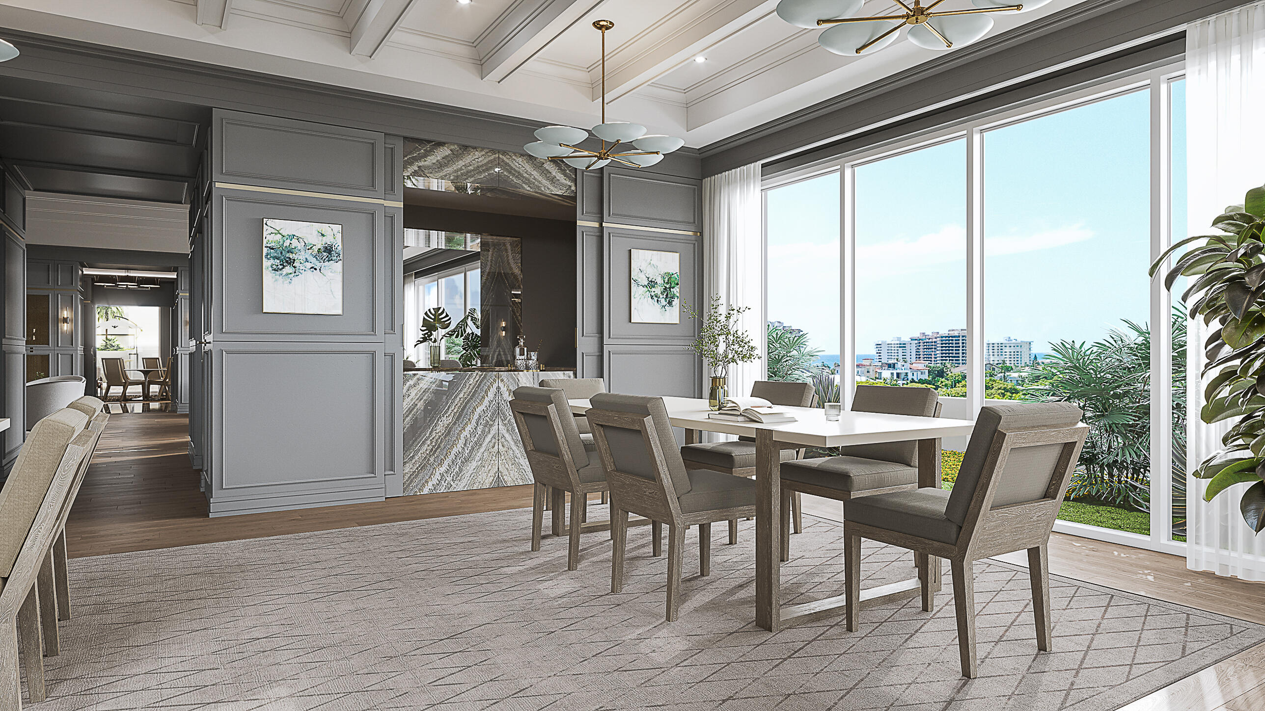 29-Caretta Dining Room Bar