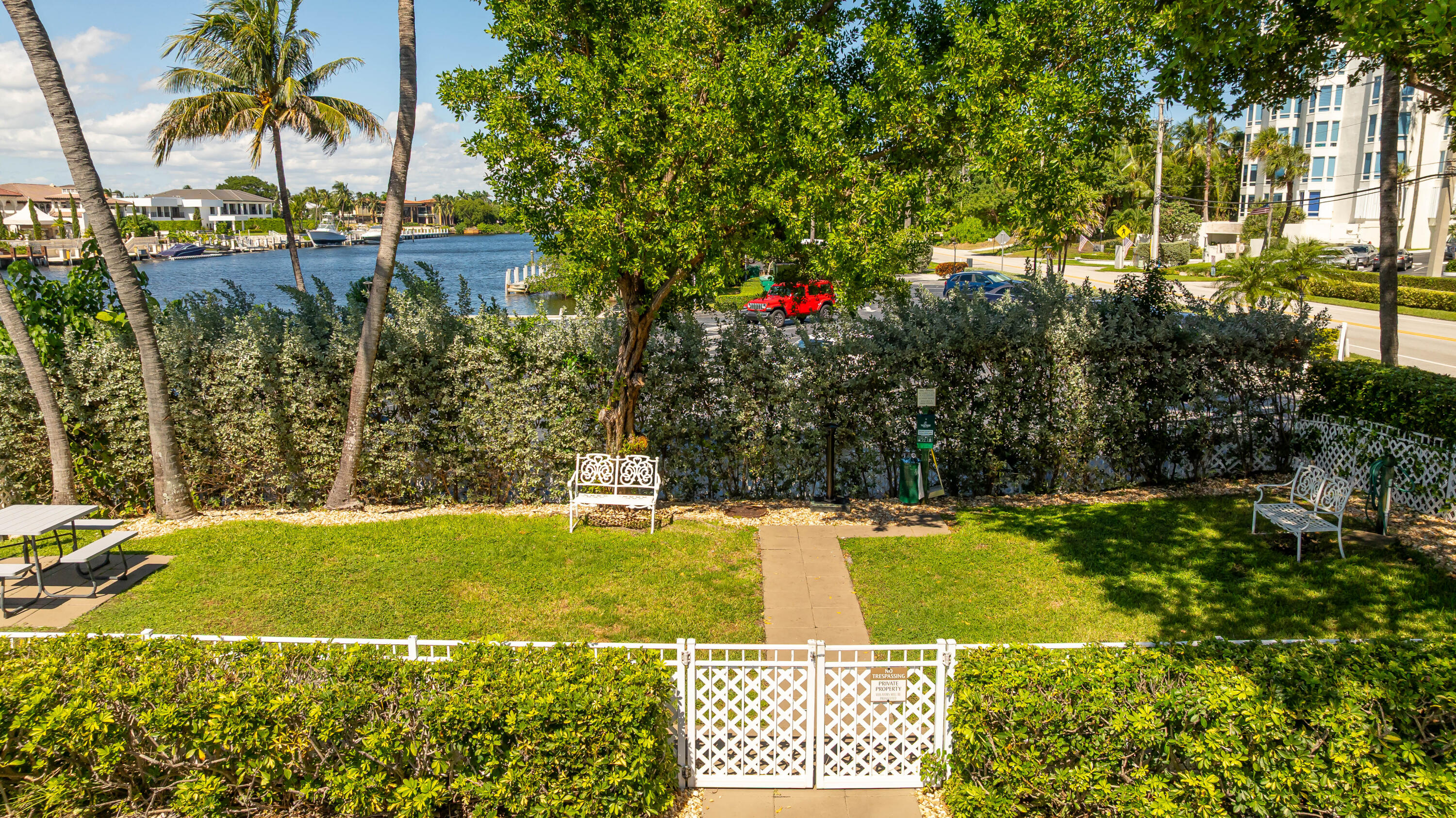 Ocean Grande Dog Park located along the intracoastal.